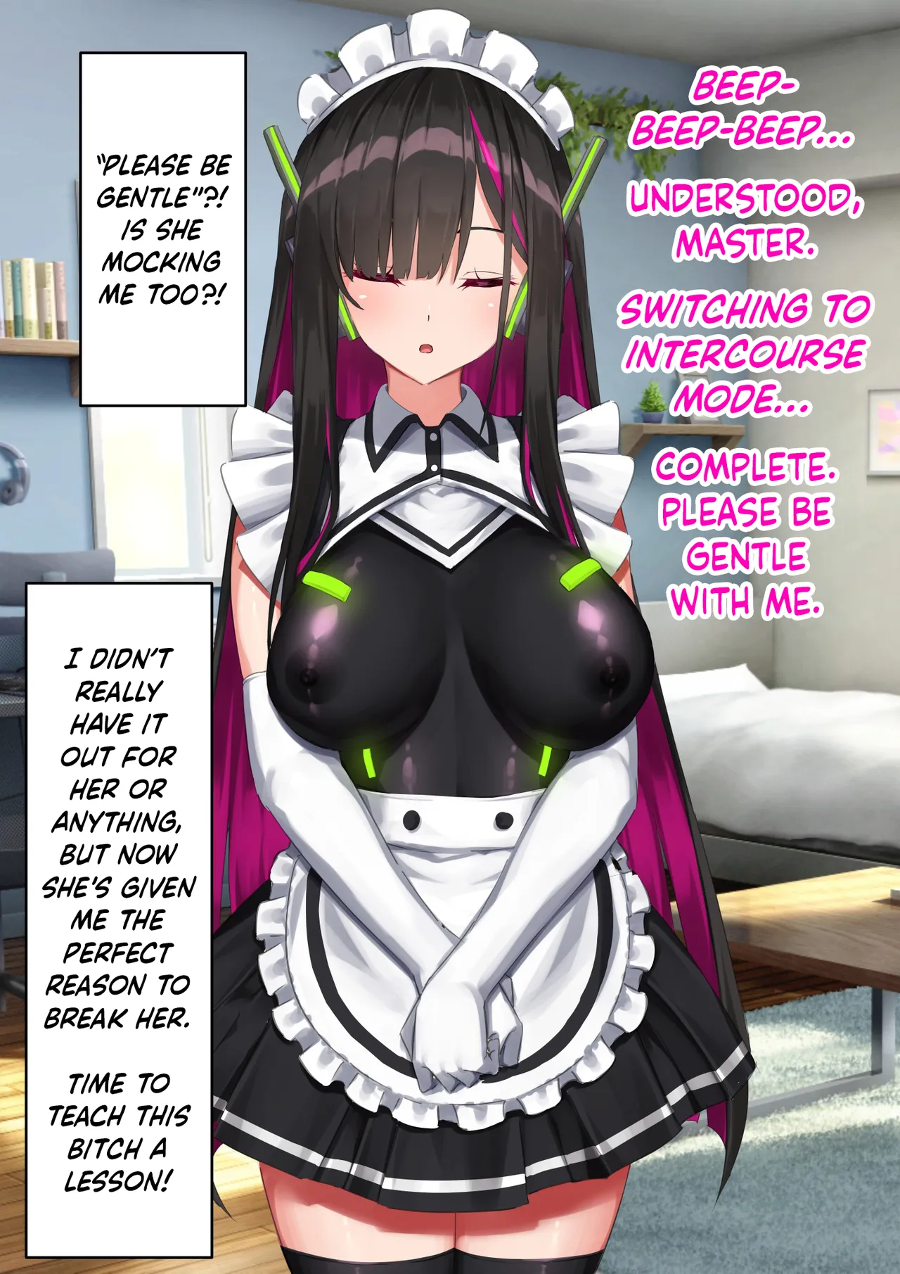 Andoroido Mazo o Kau | Android Keeps a Masochist page 9 full