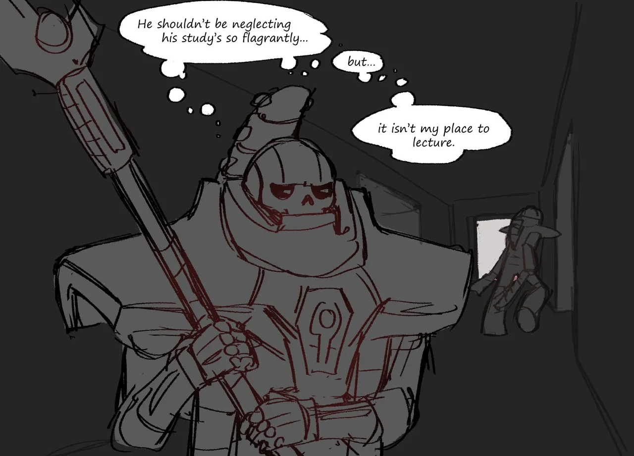 Nemesor Zandrekh and Lychguard Obyron adopt Alpharius and Omegon page 2 full