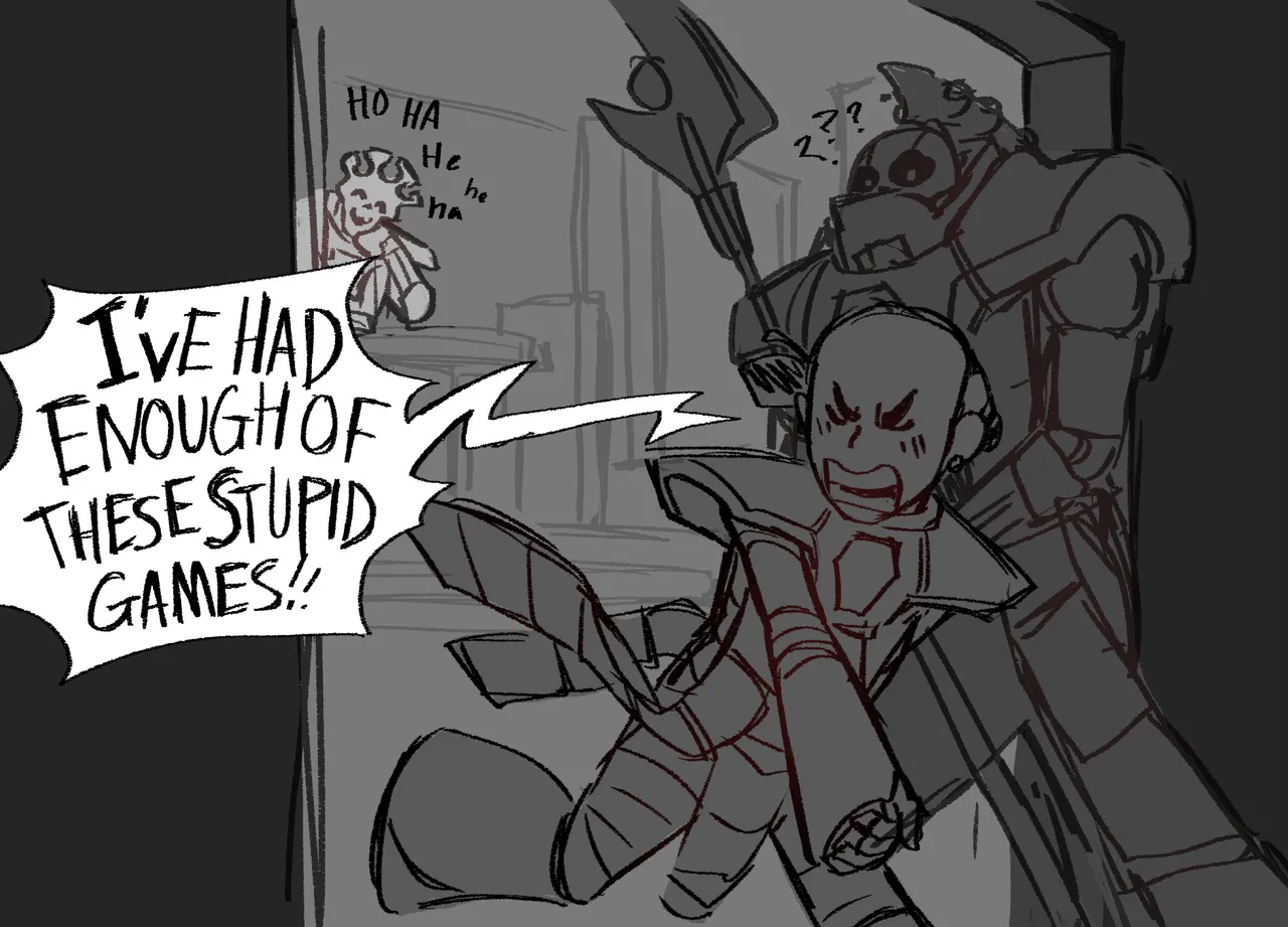 Nemesor Zandrekh and Lychguard Obyron adopt Alpharius and Omegon page 6 full