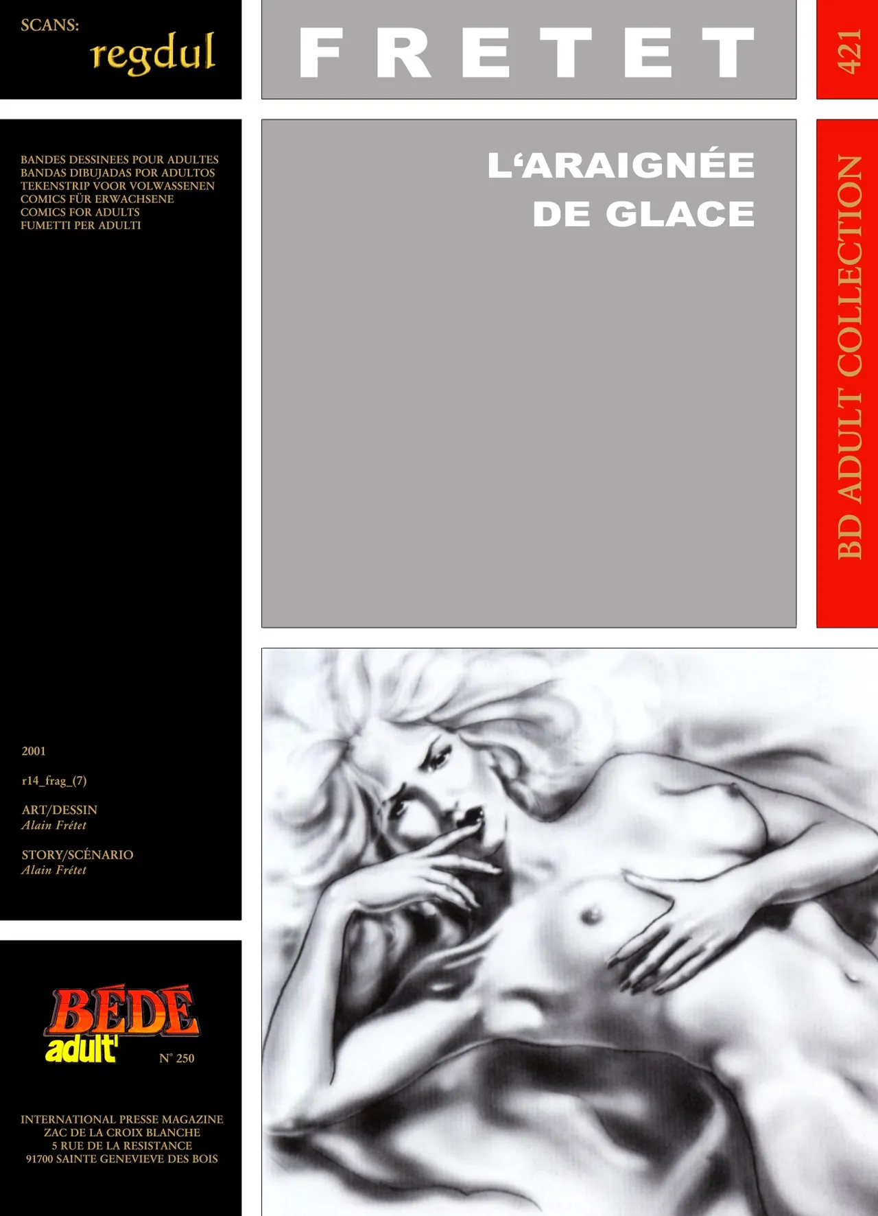 Alain Frétet - L'araignée de glace page 1 full