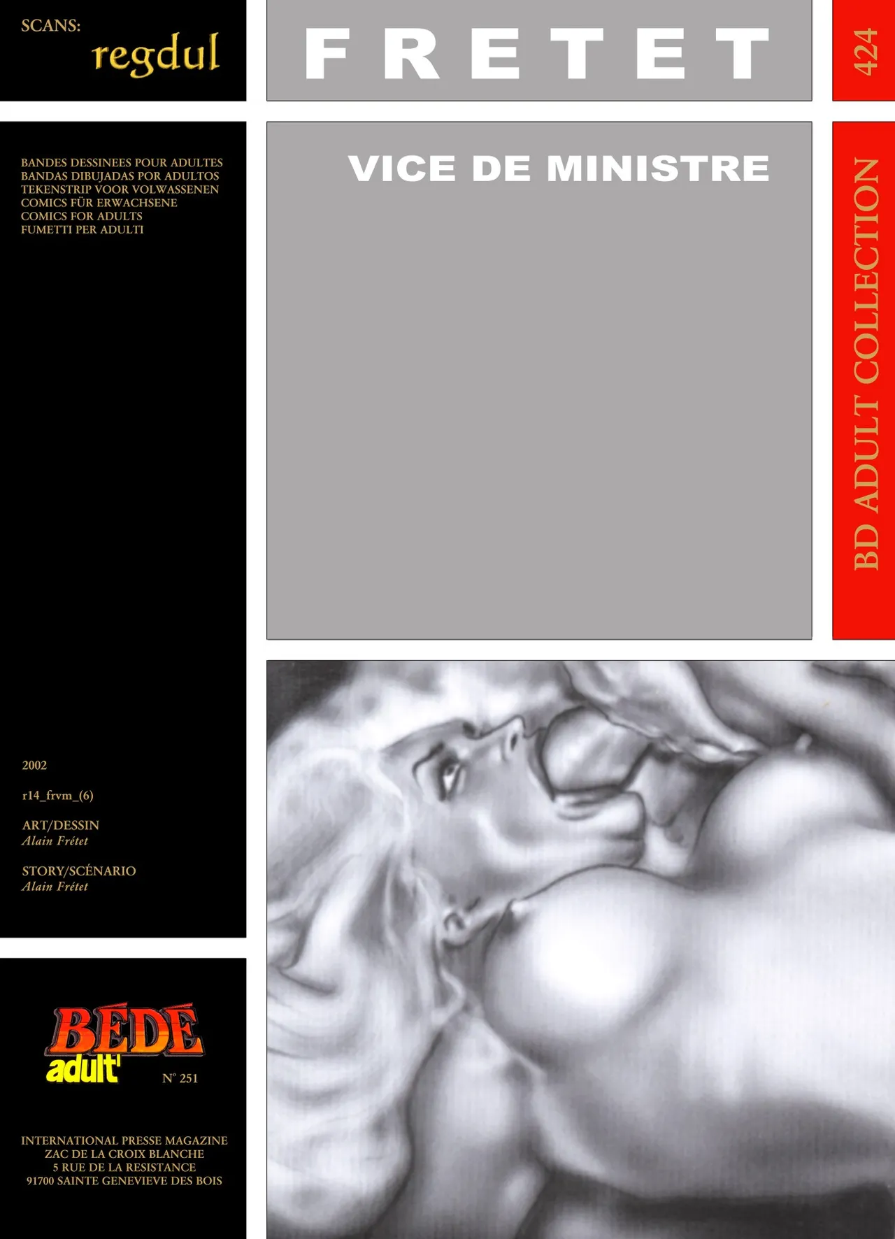 Alain Frétet - Vice de ministre page 1 full