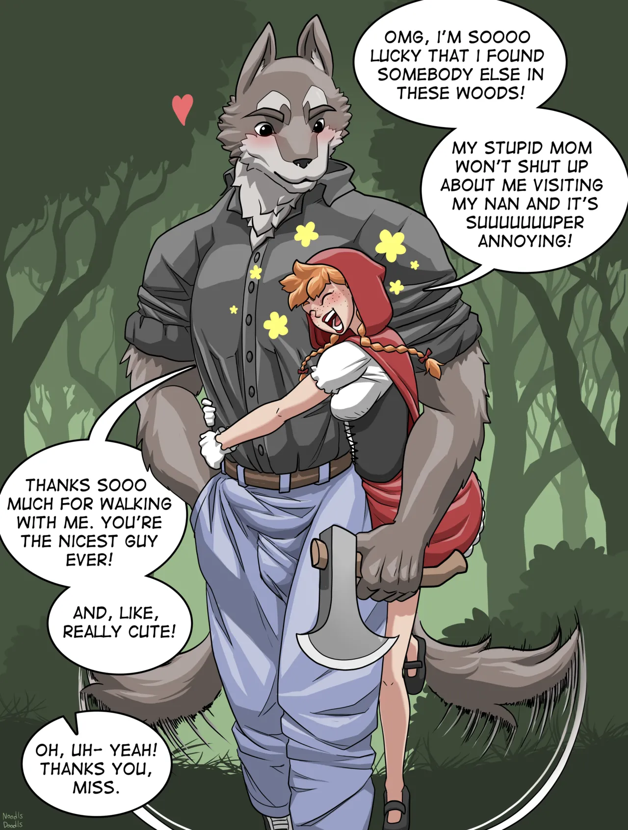 Red and Wolf page 3 full