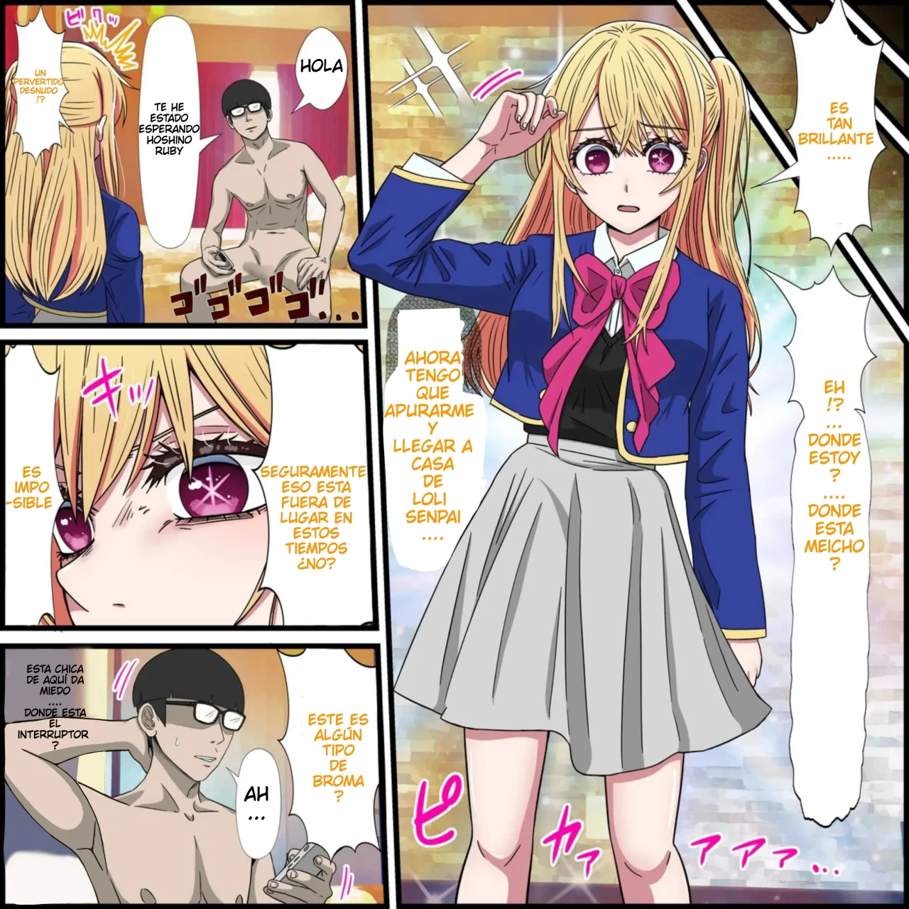 Anime Chara to Seckle Dekiru Appli ''Ruby Hoshino Hen''｜La App con la que Puedes Cogerte a Personajes de Anime ~El Caso de Ruby Hoshino~ page 3 full