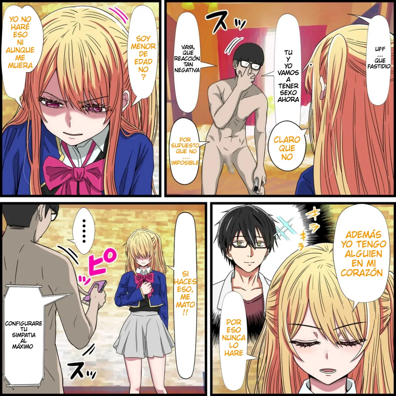 Anime Chara to Seckle Dekiru Appli ''Ruby Hoshino Hen''｜La App con la que Puedes Cogerte a Personajes de Anime ~El Caso de Ruby Hoshino~ page 4 full