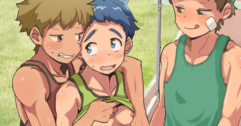 合宿最終日でムラムラがおさまらない陸上男子くんたち cover