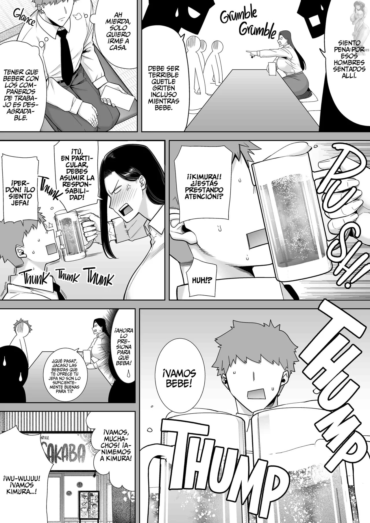 Una jefa abusiva que explota a su empleado 2 versión sin lentes page 5 full