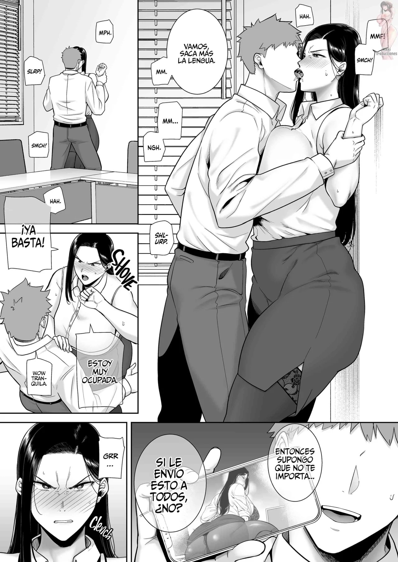 Una jefa abusiva que explota a su empleado 2 versión sin lentes page 8 full