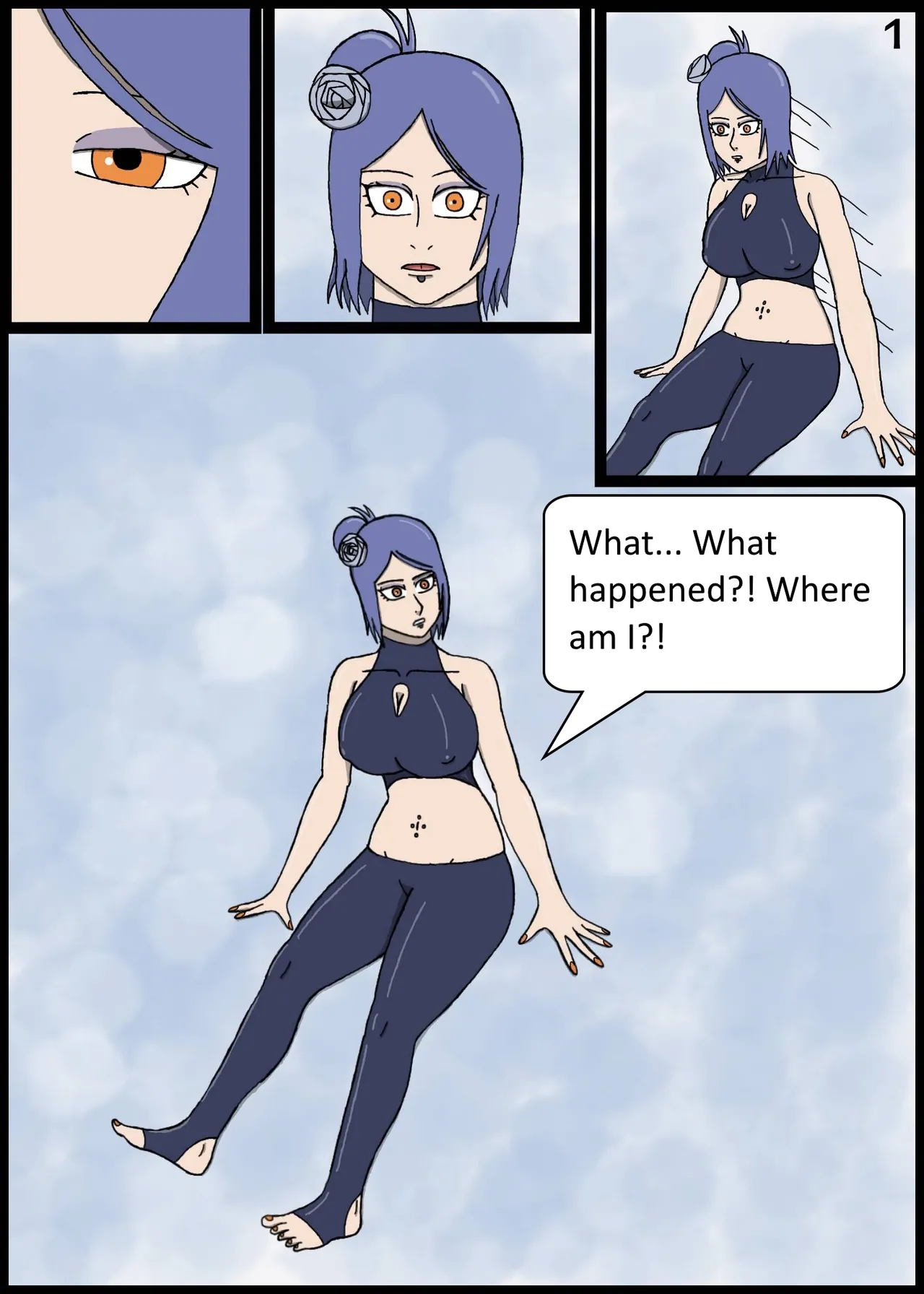 KONAN-CHAN IN… PARADISE? page 1 full