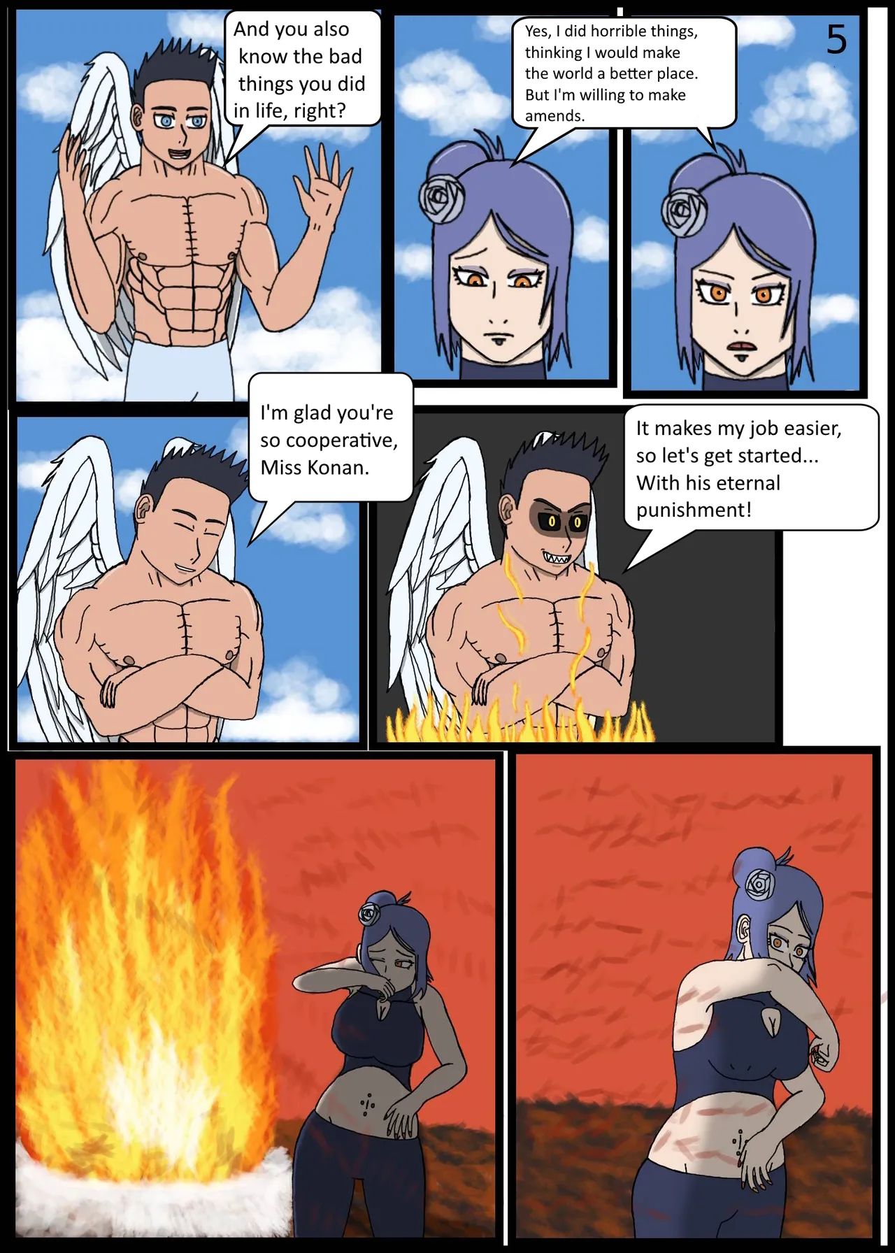 KONAN-CHAN IN… PARADISE? page 5 full