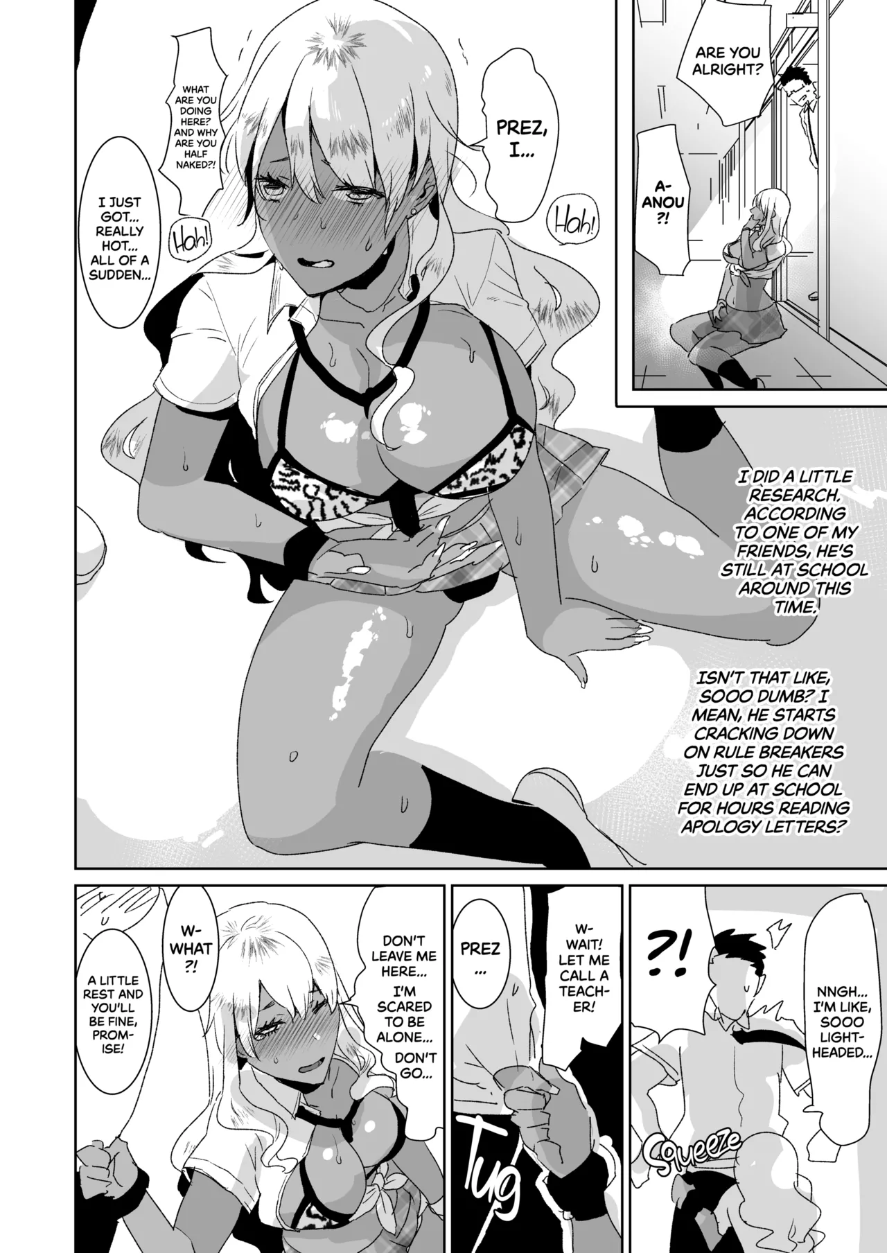 Futanari Kyokon Kuro Gal ni Gyaku Anal Fukujuu Saserareru nante... | I Would Never Get Dominated and Pegged by a Tan Gal With a Huge Cock! page 5 full