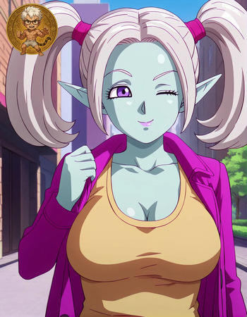 Panzy hentai  | Dragon Ball Daima parody cover