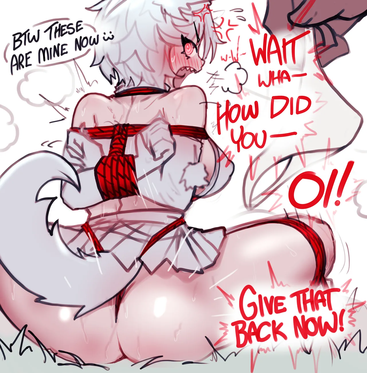 Wolf Teasing page 5 full