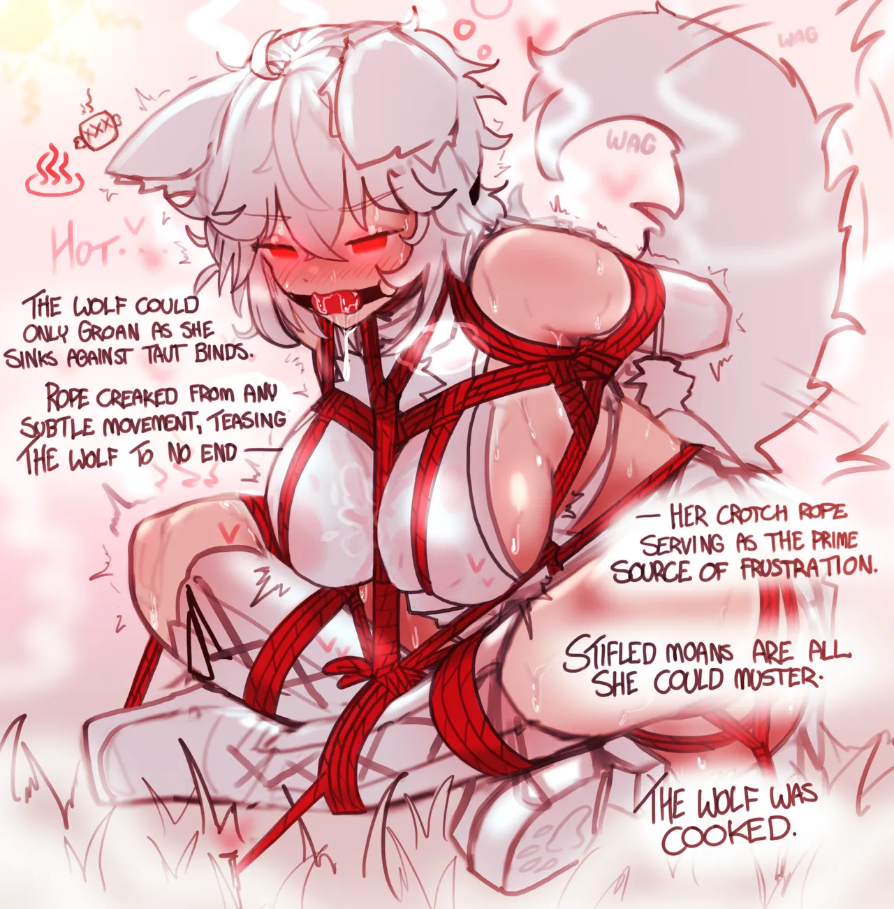 Wolf Teasing page 8 full