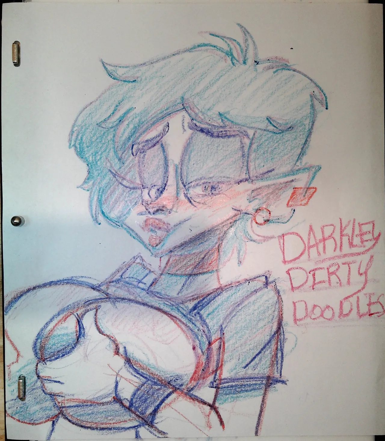 Darkley Dirty Doodles page 1 full