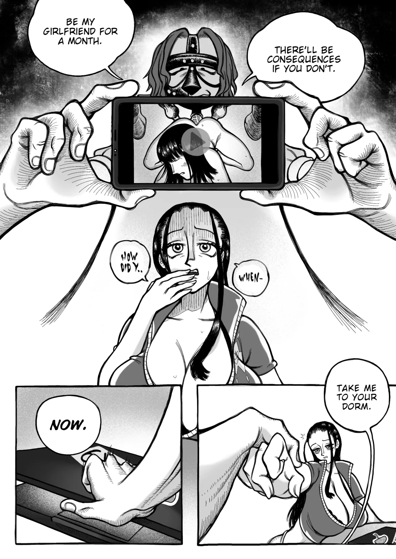 Nico Robin Fucked a Horse and Now I'm Blackmailing Her. page 10 full