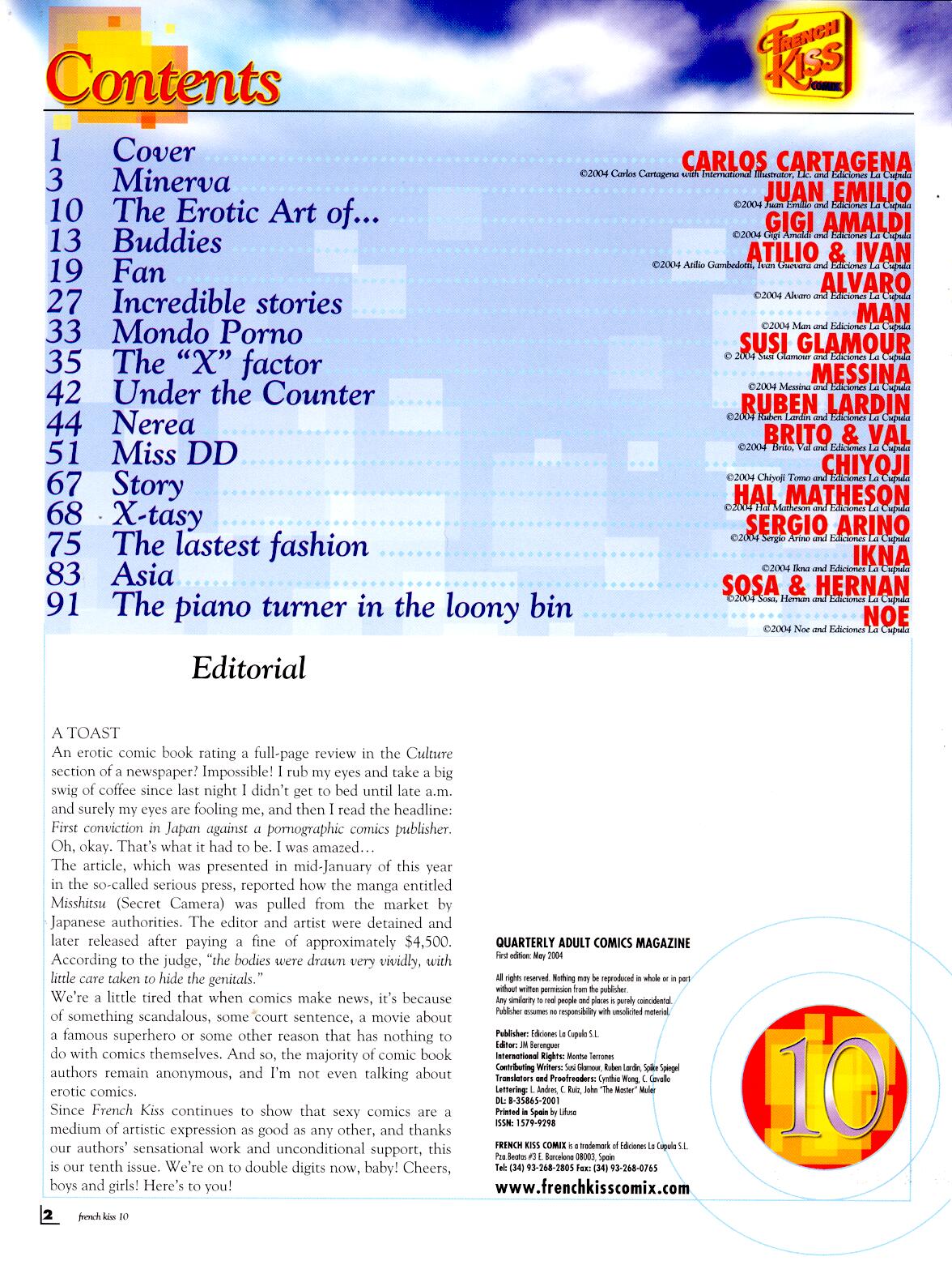 French Kiss #10 page 2 full