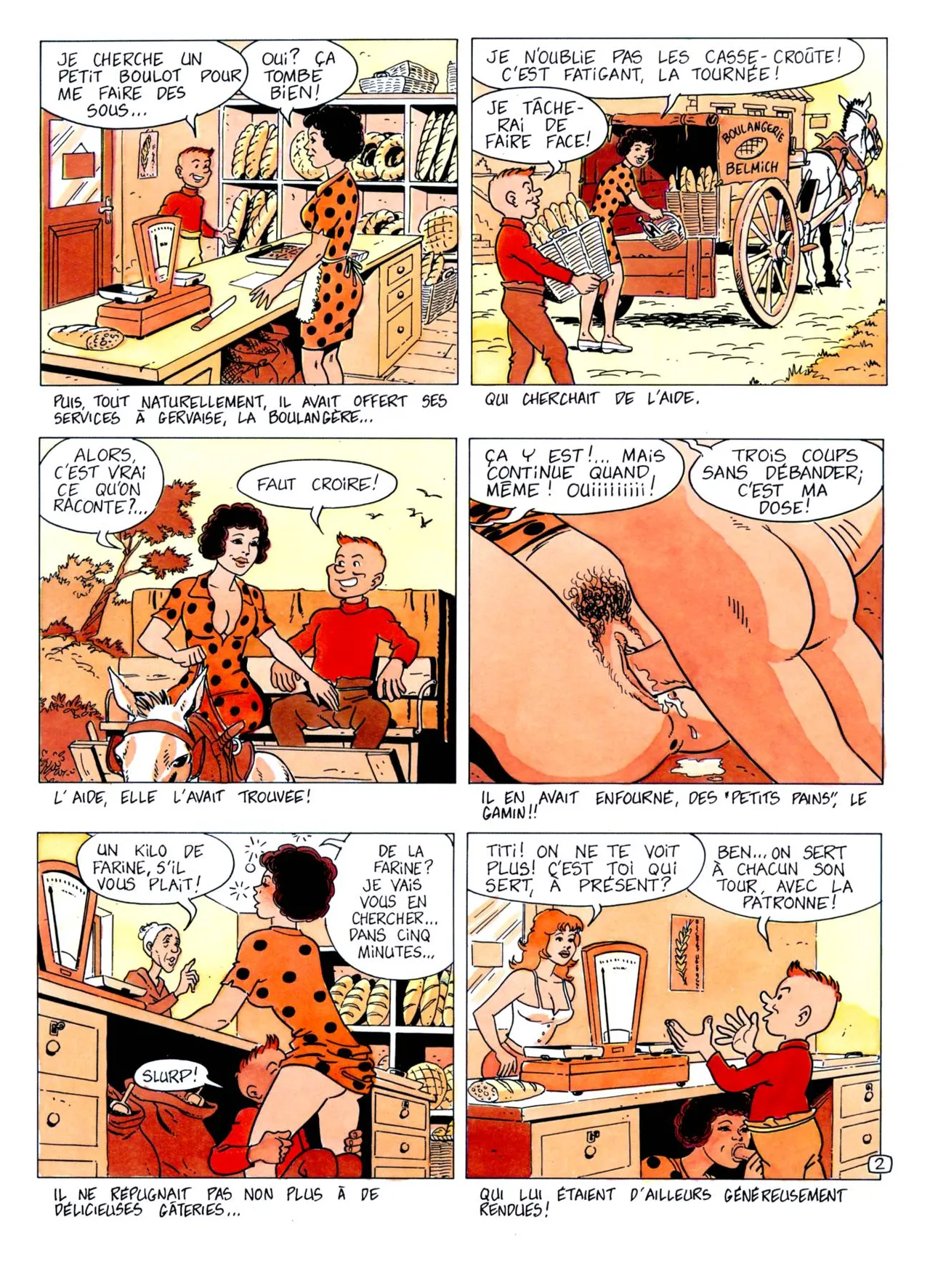 Gast  - Les aventures de Titi Fricoteur #2 page 3 full