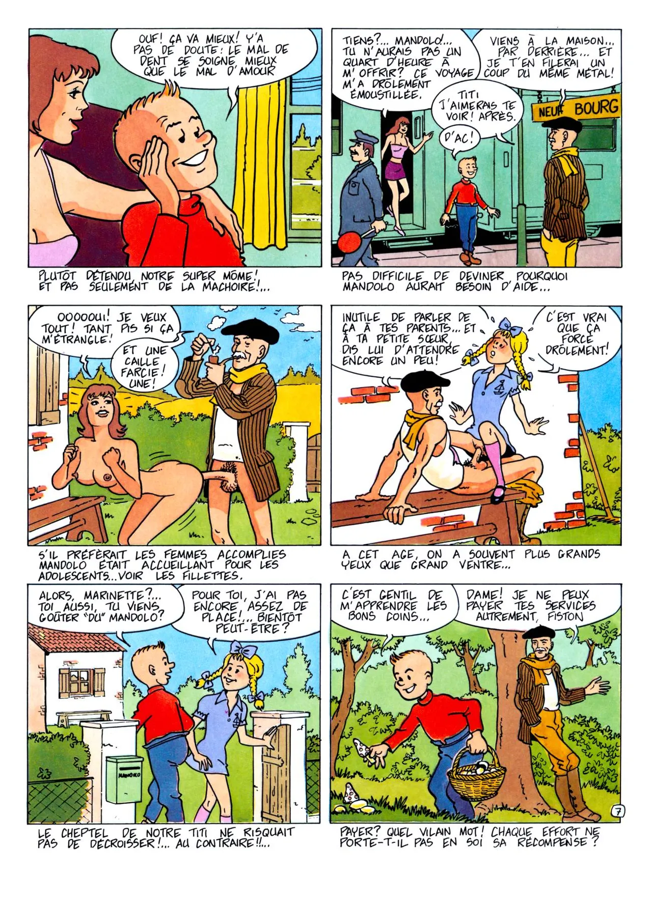 Gast  - Les aventures de Titi Fricoteur #2 page 8 full