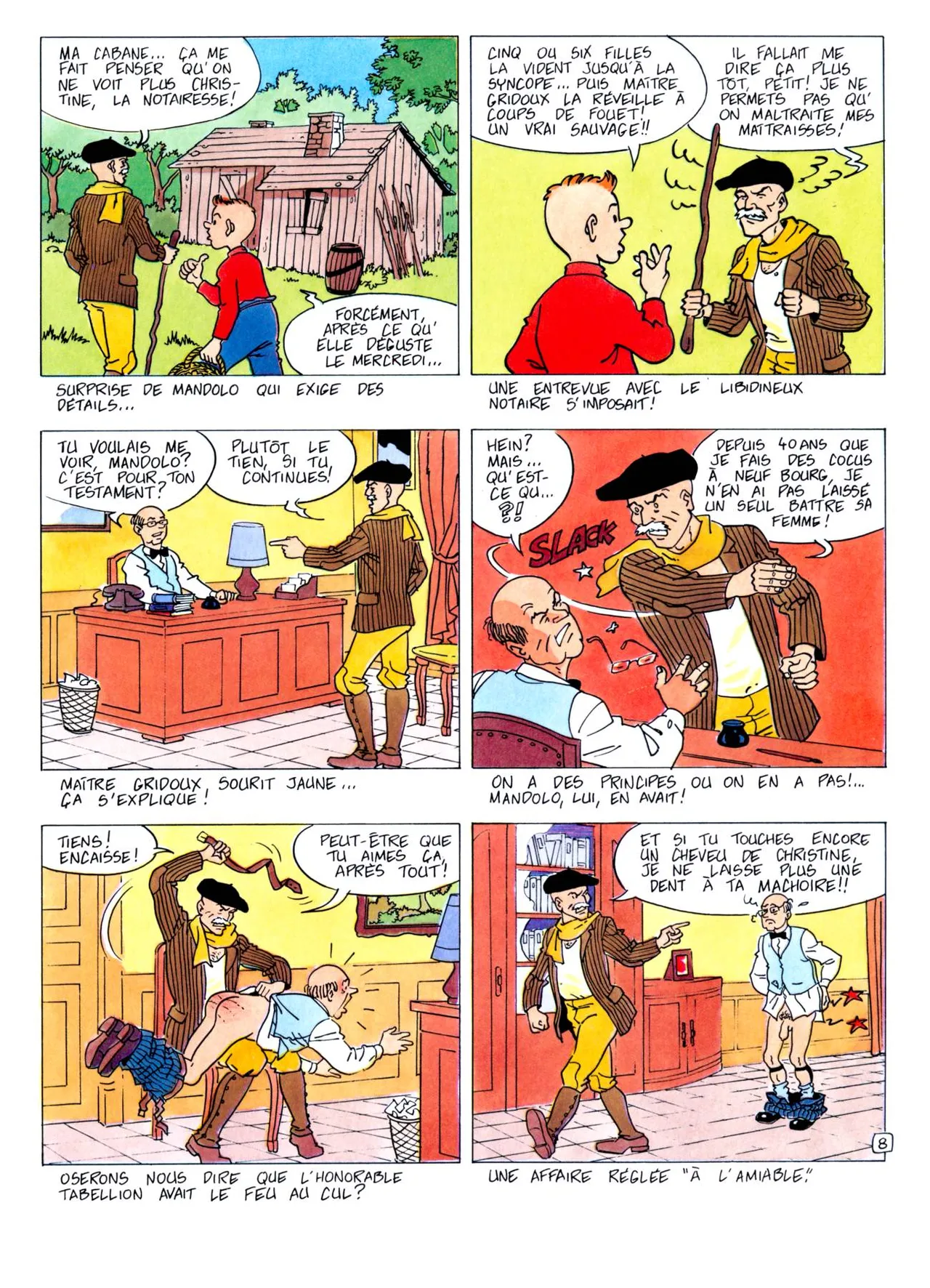 Gast  - Les aventures de Titi Fricoteur #2 page 9 full