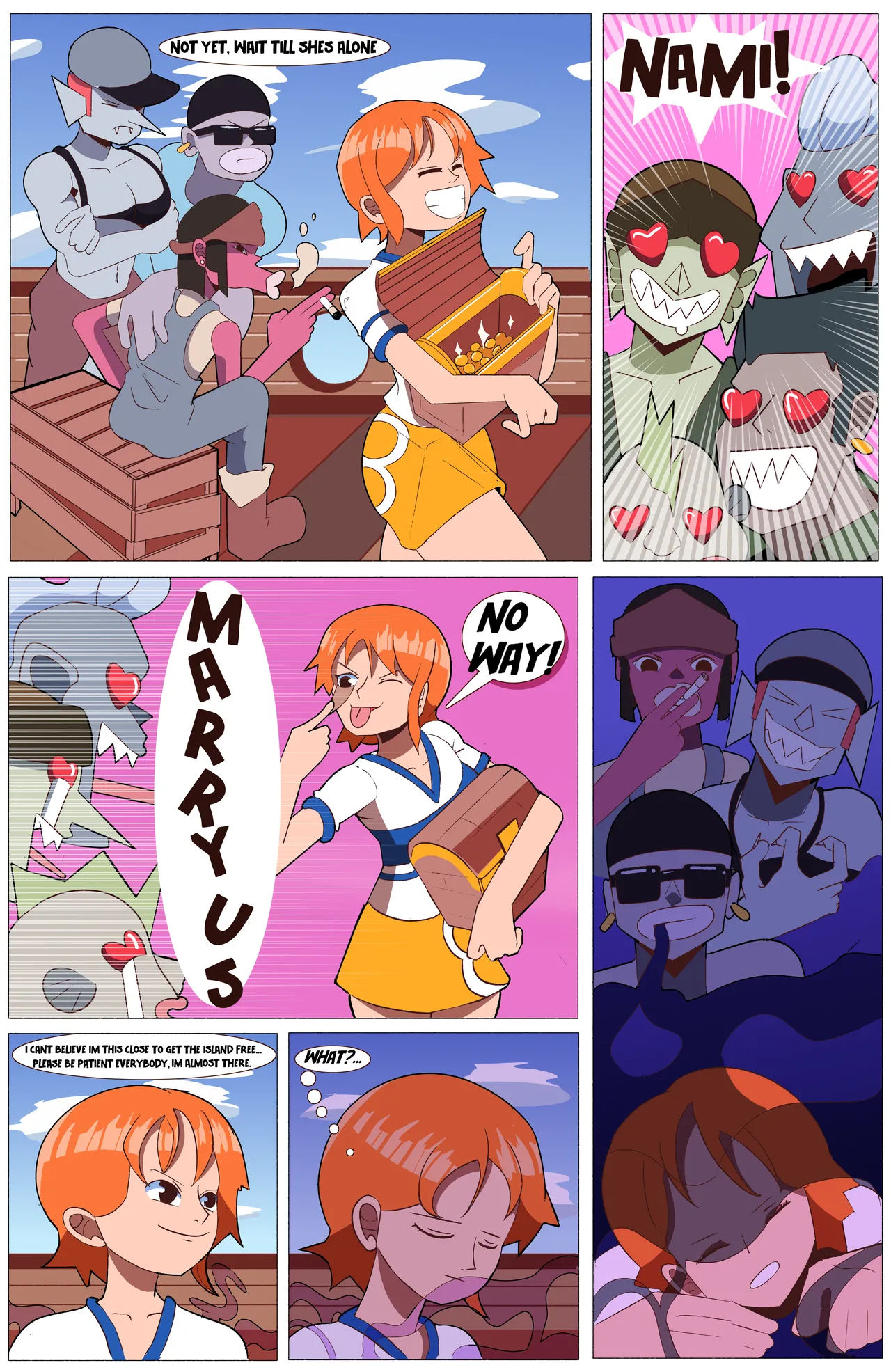 Tickle-Lisa - Nami page 1 full