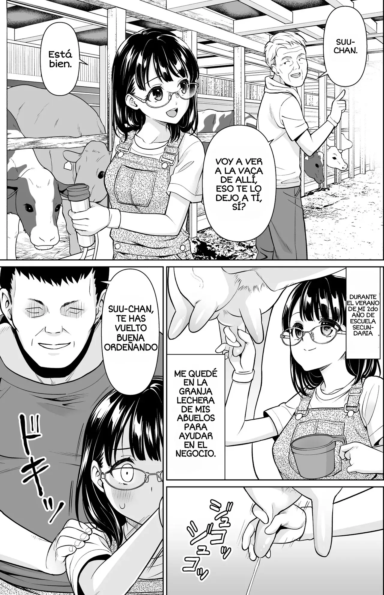 Iya da to Ienai Jimikei Shoujo to Inaka no Oji-san 2 | La Chica Tranquila no Puede Negarse a su Tío del Campo 2 page 4 full