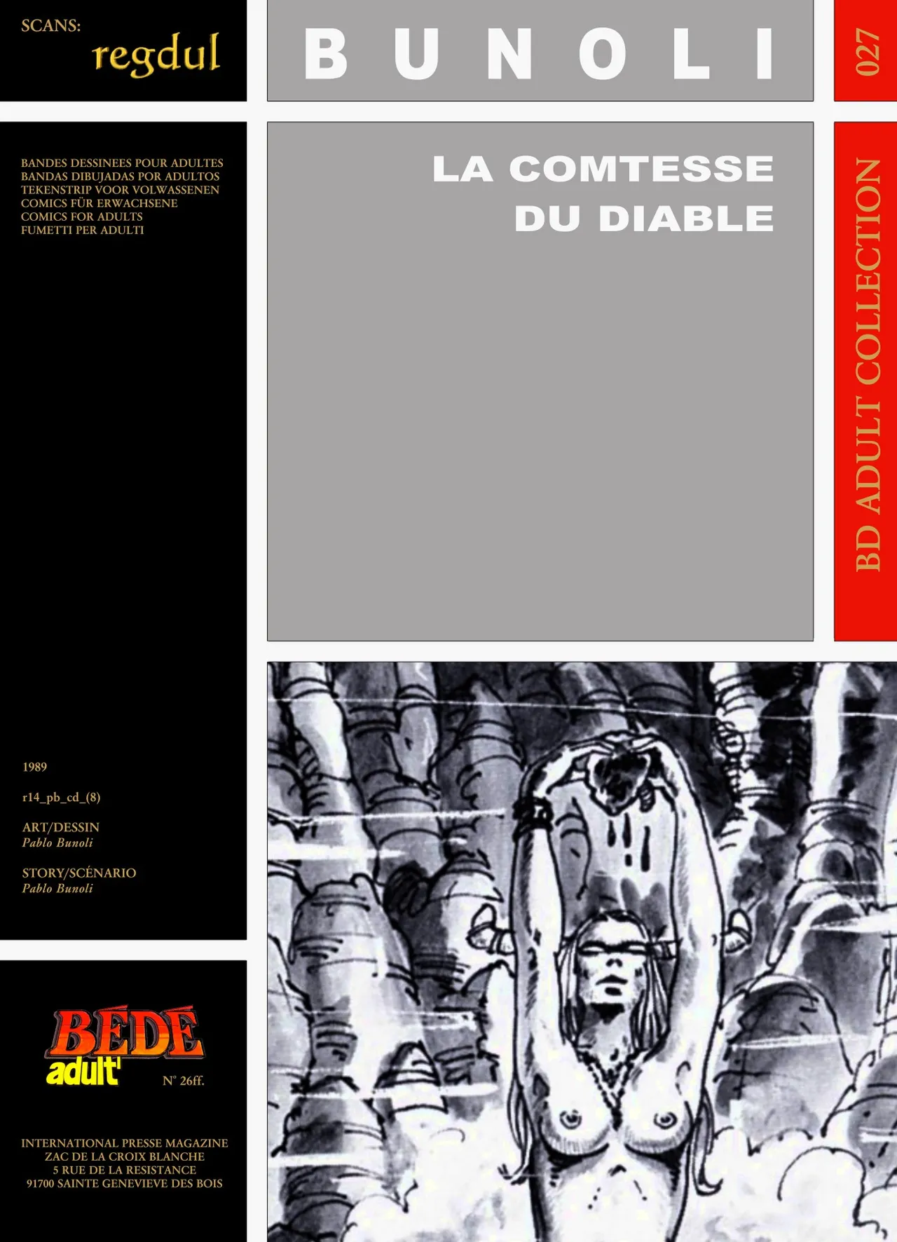 Pablo Bunoli - La comtesse du diable page 1 full