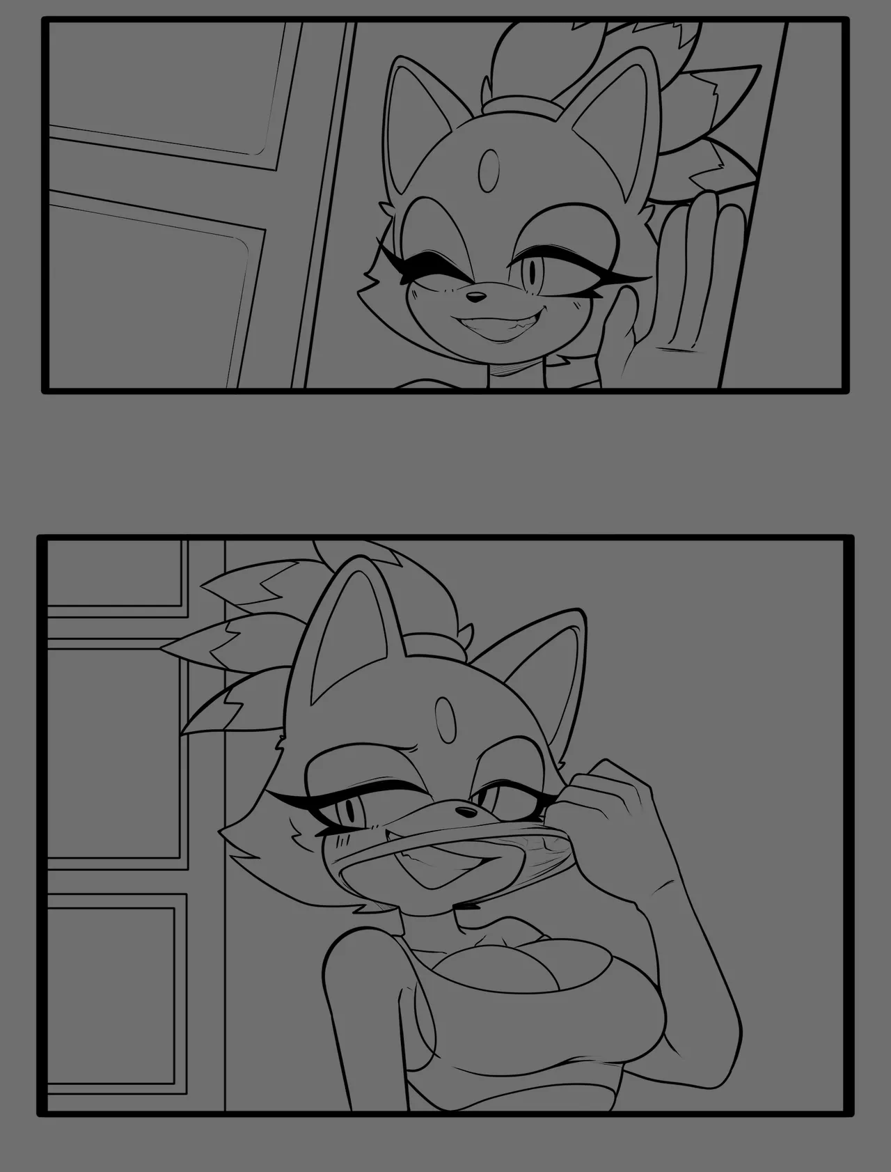 My Brand New Life as Blaze the Cat page 7 full