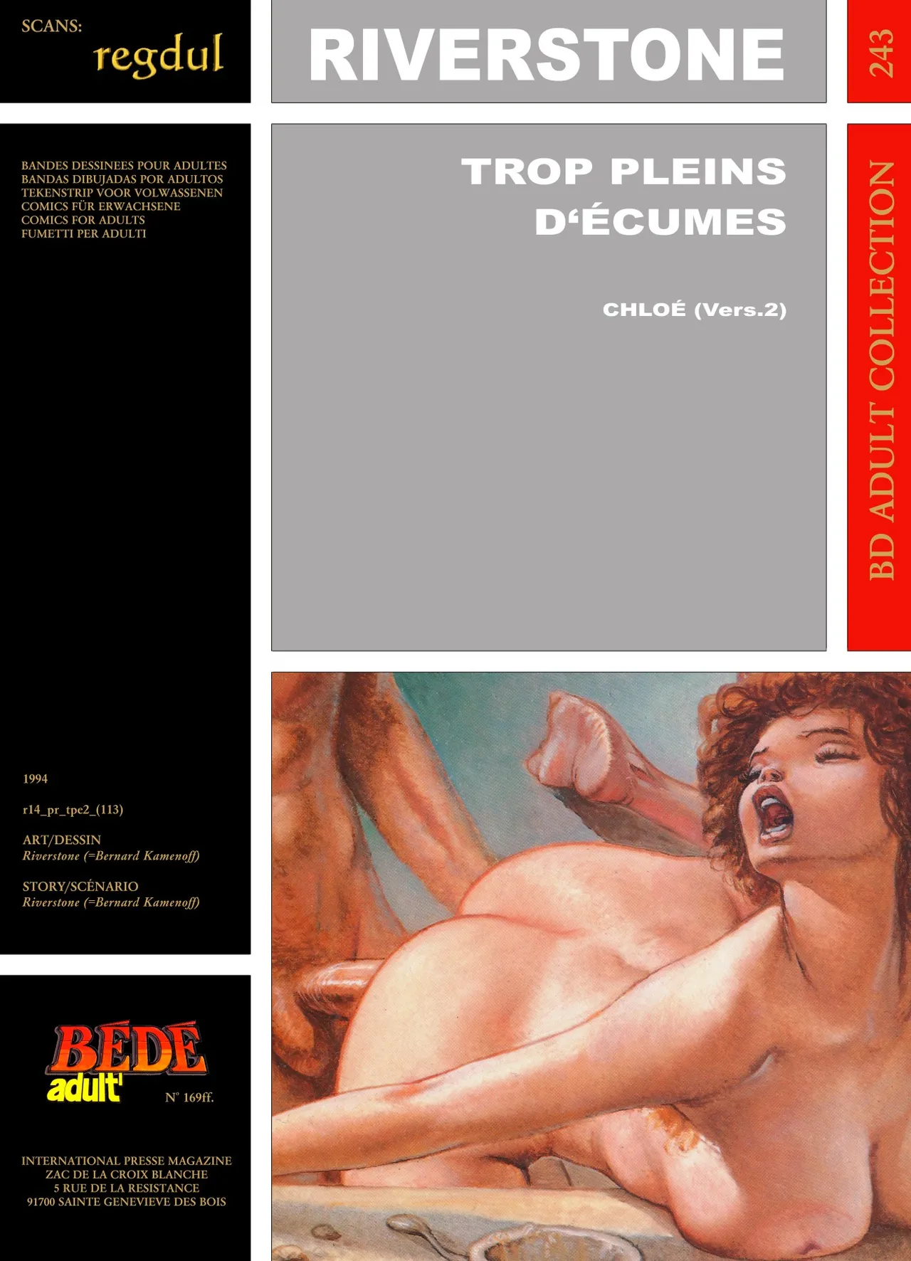 Peter Riverstone  - Chloé : Trop pleins d'Écumes page 1 full