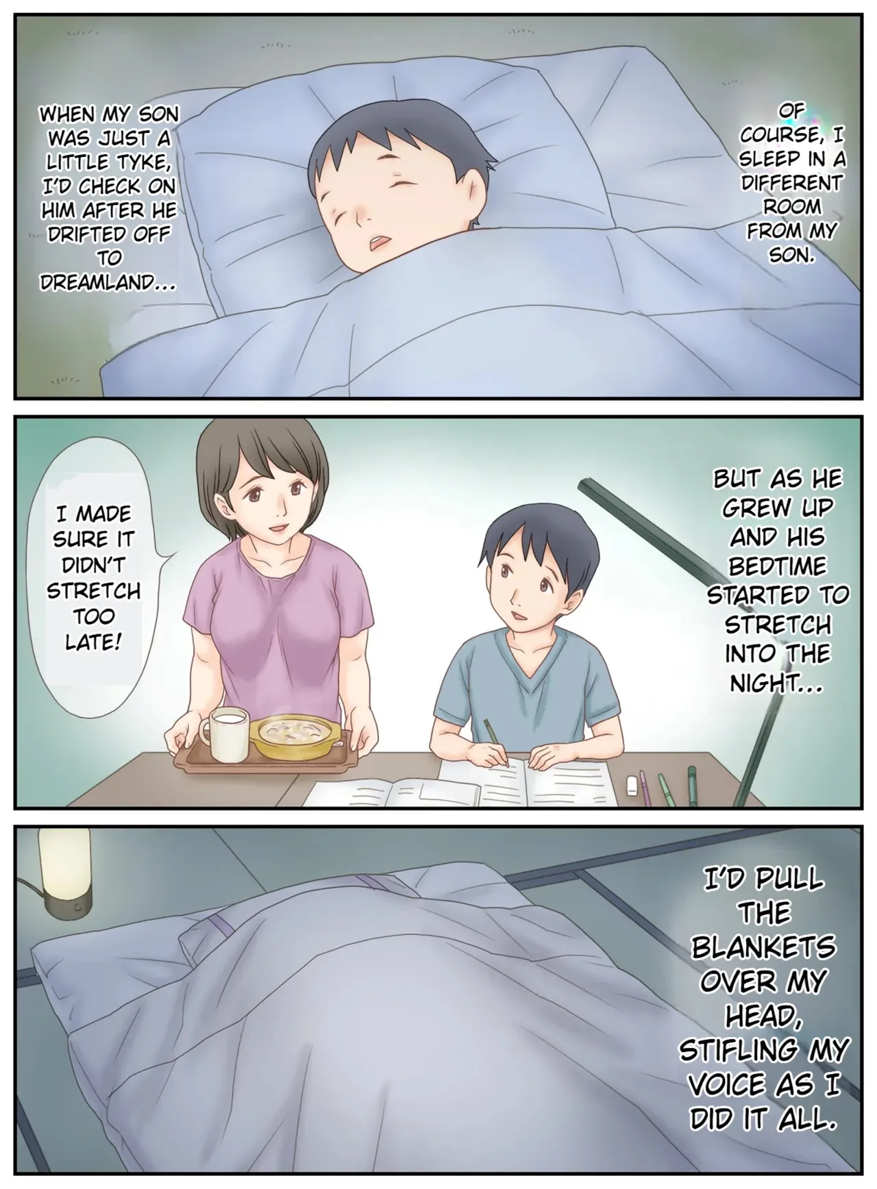 Musuko ni Mirareta Onanie page 4 full