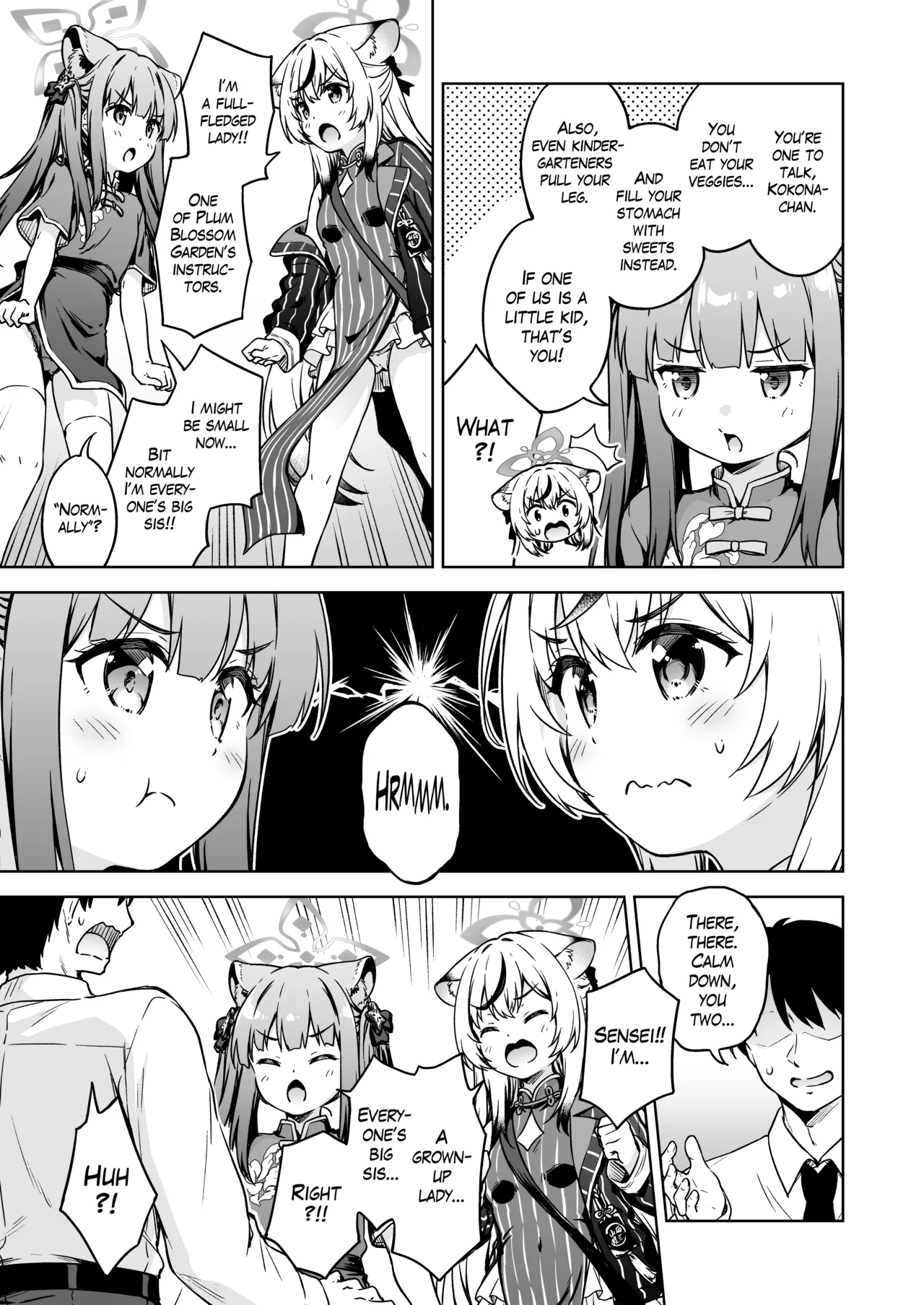 Sensei, Dochira no Lady ga Okonomi desu ka? | Sensei, which one of us ladies do you prefer? page 4 full