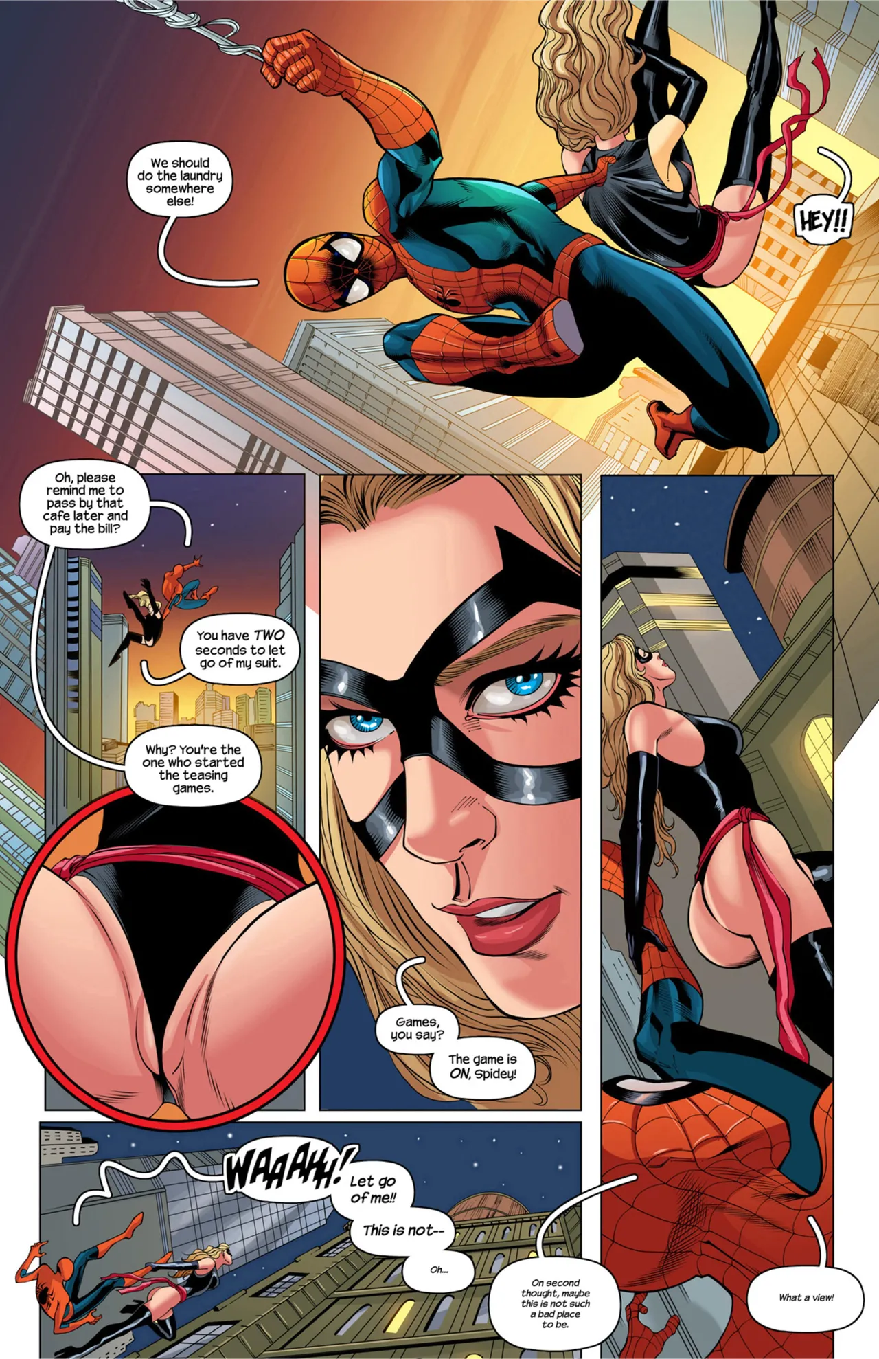 Amazing Spider-man &amp; Ms. Marvel page 5 full