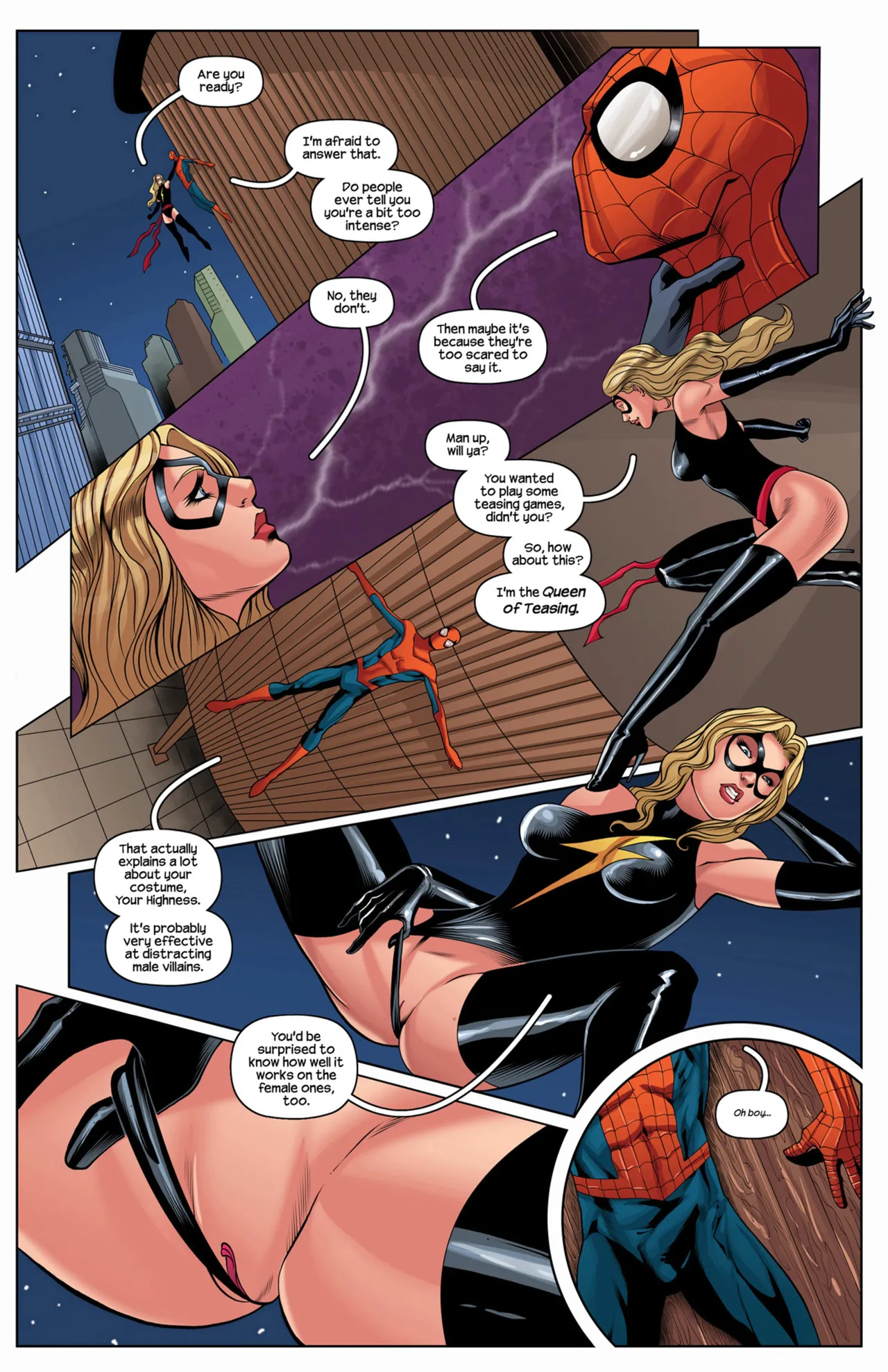 Amazing Spider-man &amp; Ms. Marvel page 6 full