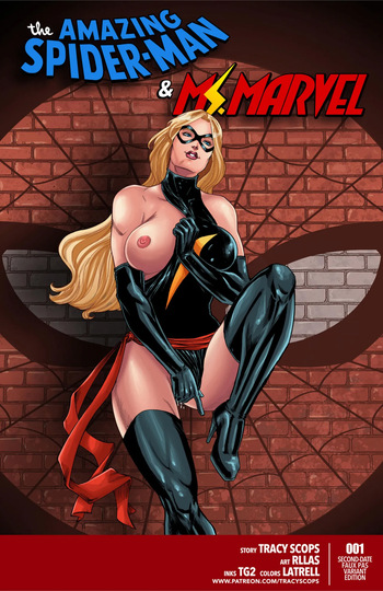 Amazing Spider-man &amp; Ms. Marvel cover
