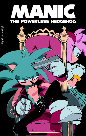 Manic the Powerless Hedgehog cover