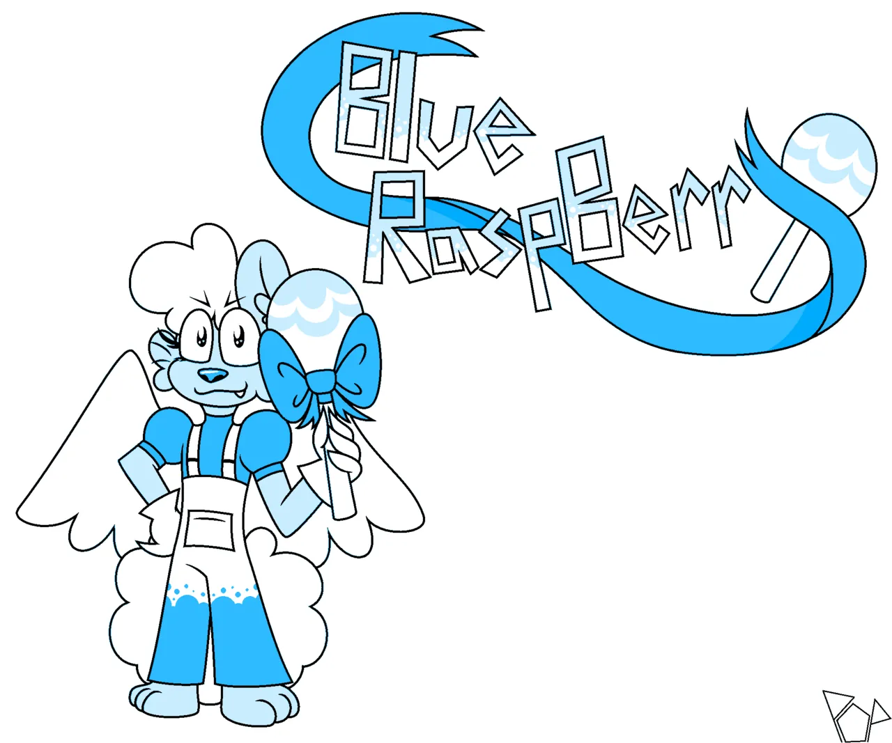 Artist:popthebean  Blue RaspBerry page 1 full