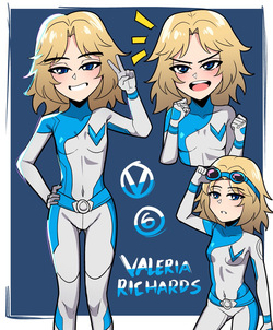 [BlueButterfly] Valeria Richards (Marvel)