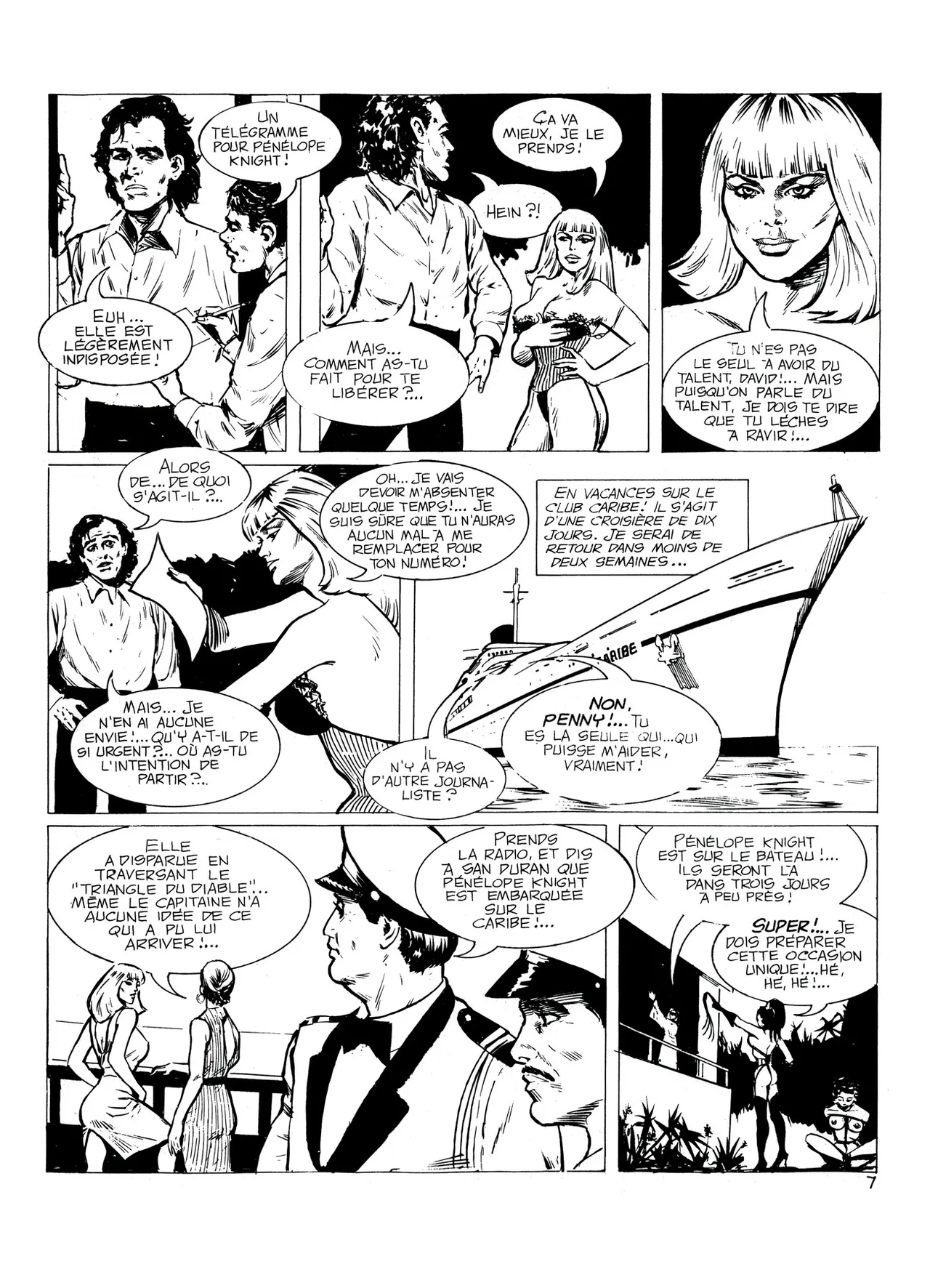 Lou Kagan - Penelope #2 : Entre les griffes des diablesses page 8 full