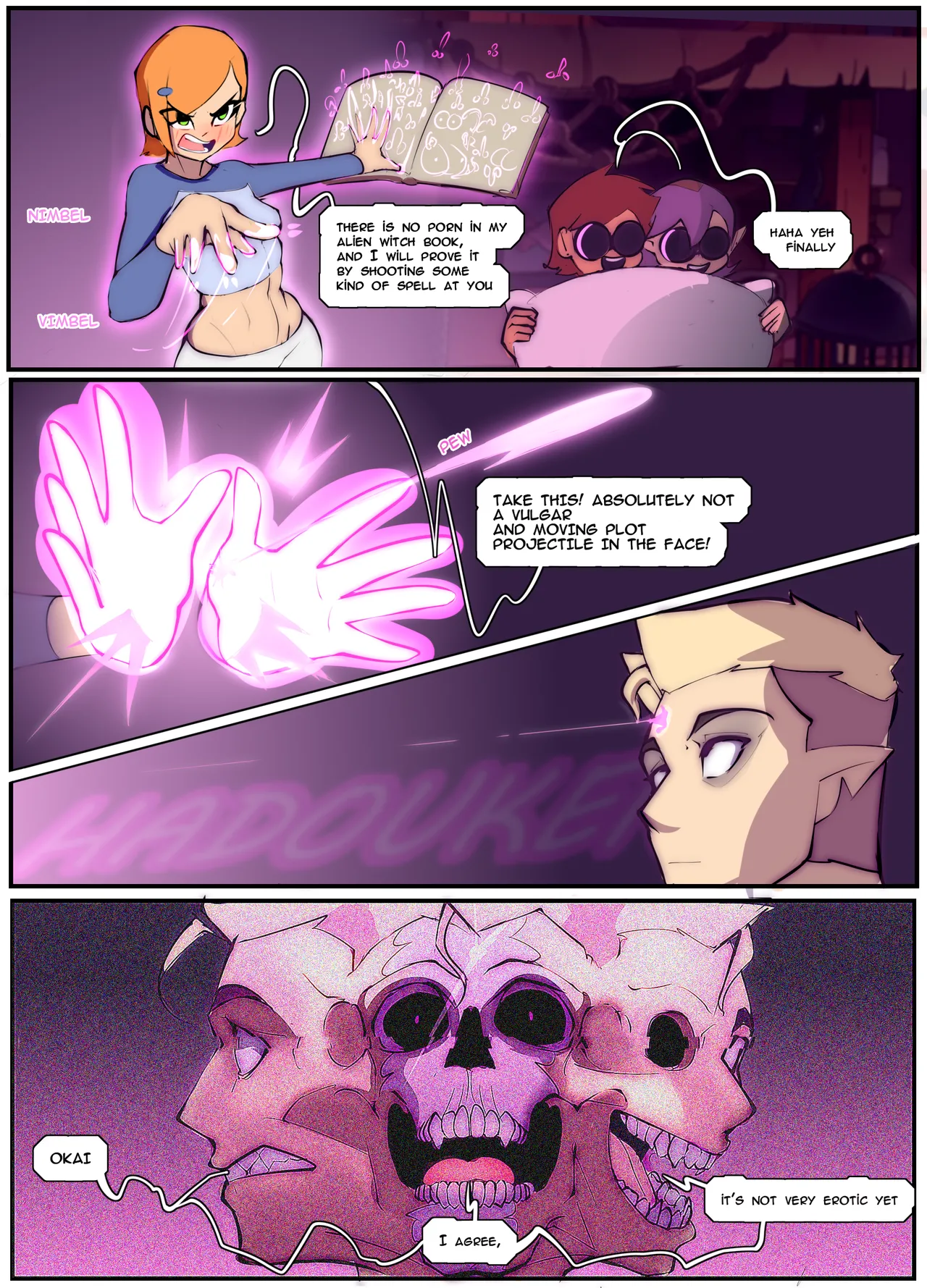 Gwen in the Owl House page 2 full