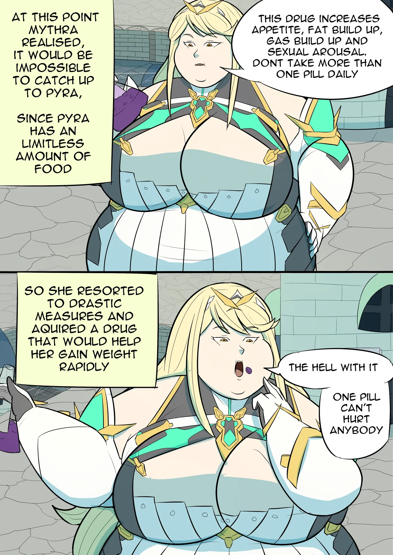 Pyra and Mythra sumo competition page 6 full