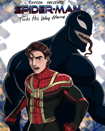 Spider-Man Fucks His Way Home cover