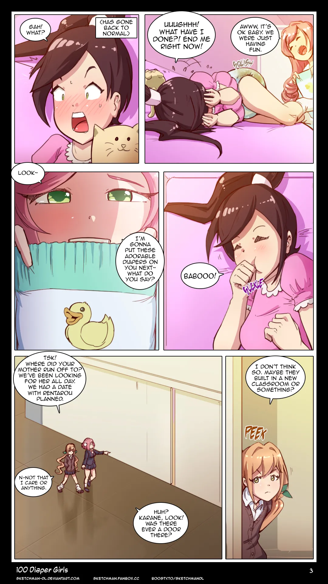100 Diaper Girls page 4 full