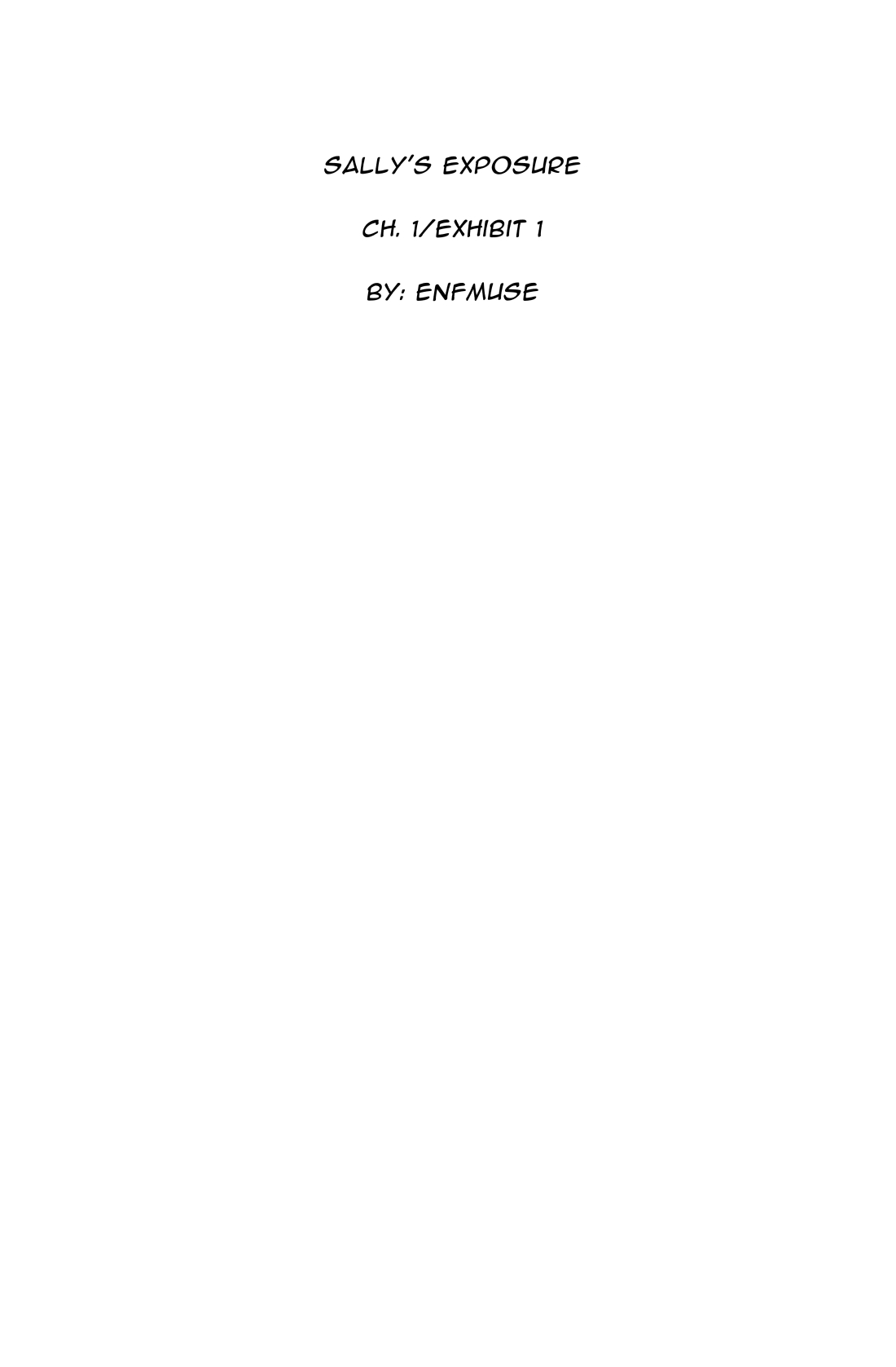 Sally's Exposure page 2 full