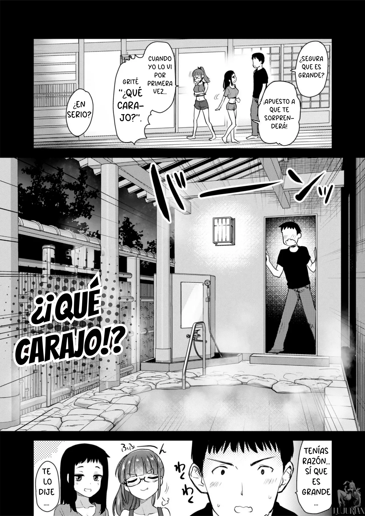 H na Fuushuu ga Aru Inaka de, Itoko to Gishi to Issho ni Ofuro ni Hairu Hanashi. | Un pueblo de costumbres H - Una historia de tomar un baño con mi prima y hermana page 7 full