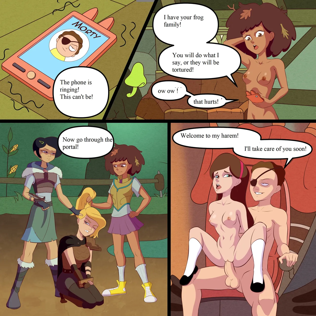 Evil morty horny eng page 1 full