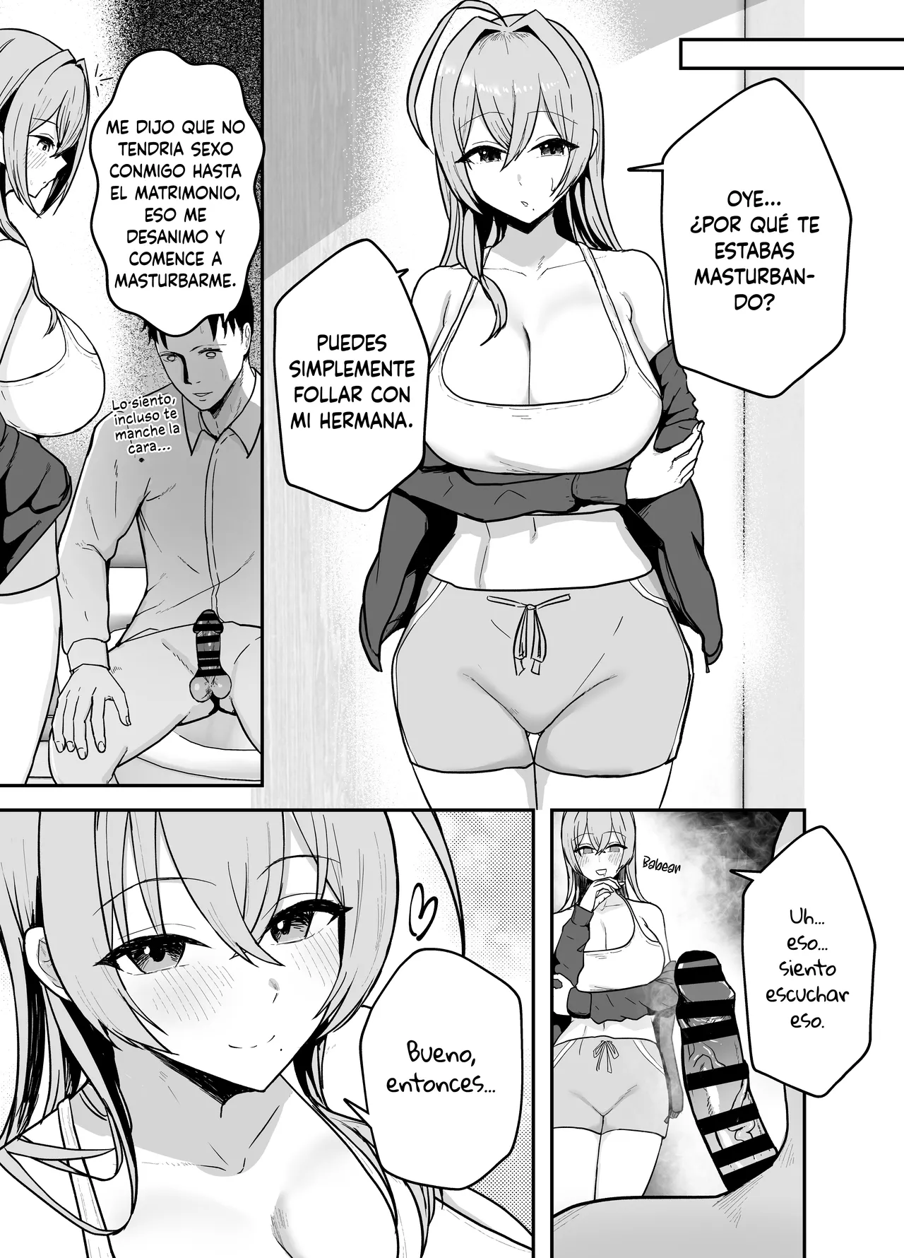 Nuitekureru Kanojo no Bakunyu Nee-chan | La Hermana Tetona de mi Novia me Ayuda a Correrme page 10 full
