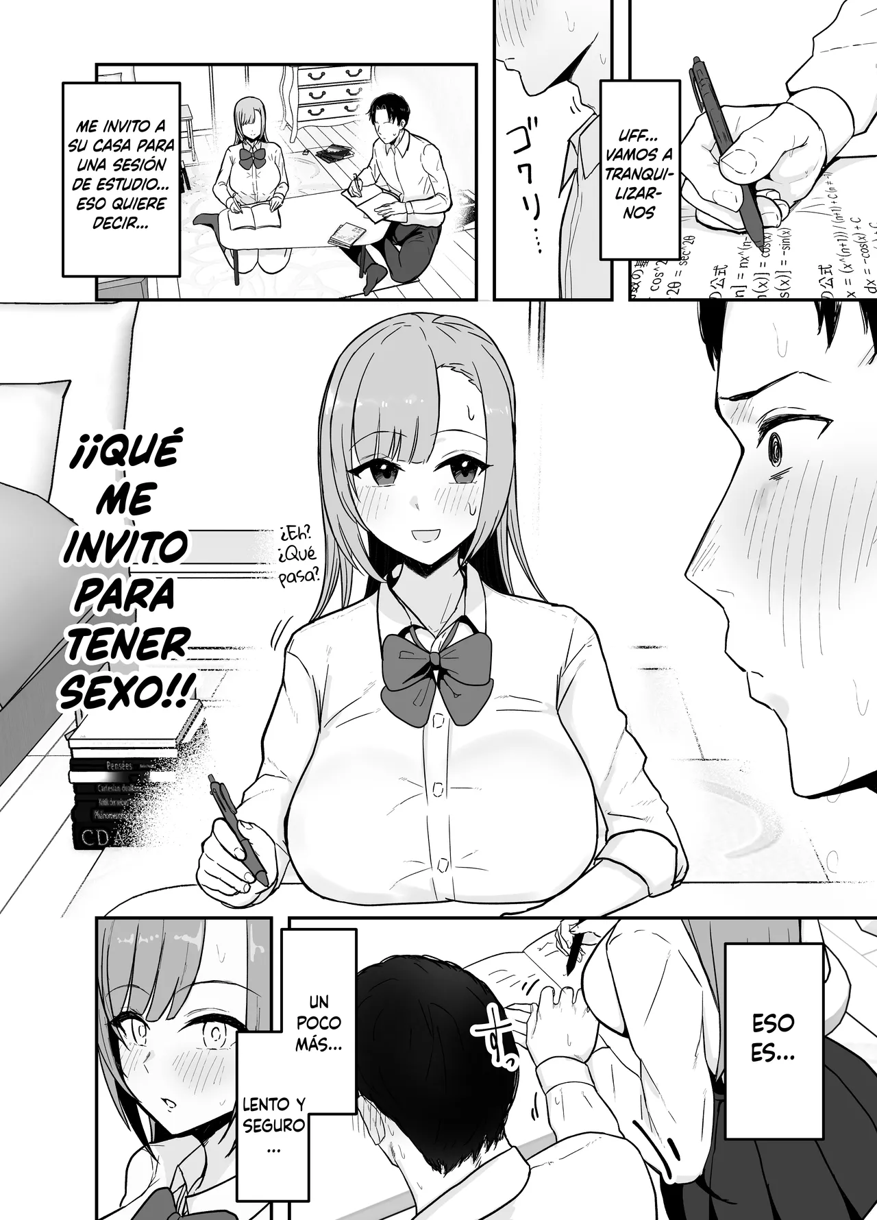 Nuitekureru Kanojo no Bakunyu Nee-chan | La Hermana Tetona de mi Novia me Ayuda a Correrme page 5 full