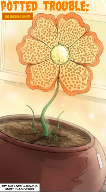 Potted Trouble: The Blooming Flower cover