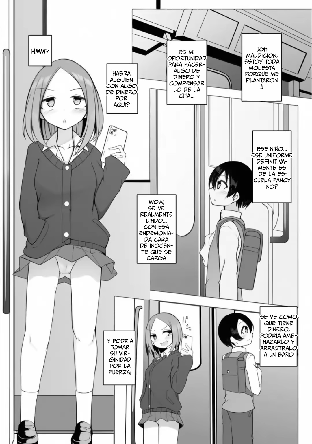 Rui-kun to Kinjo no Joshi Kousei no Onee-san Ch. 2｜Rui-kun y la terrorífica Onee-san de Preparatoria page 3 full