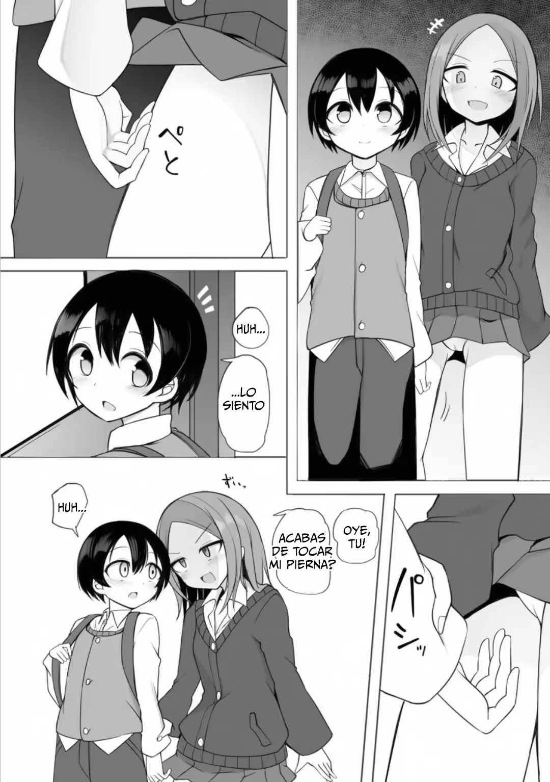 Rui-kun to Kinjo no Joshi Kousei no Onee-san Ch. 2｜Rui-kun y la terrorífica Onee-san de Preparatoria page 4 full
