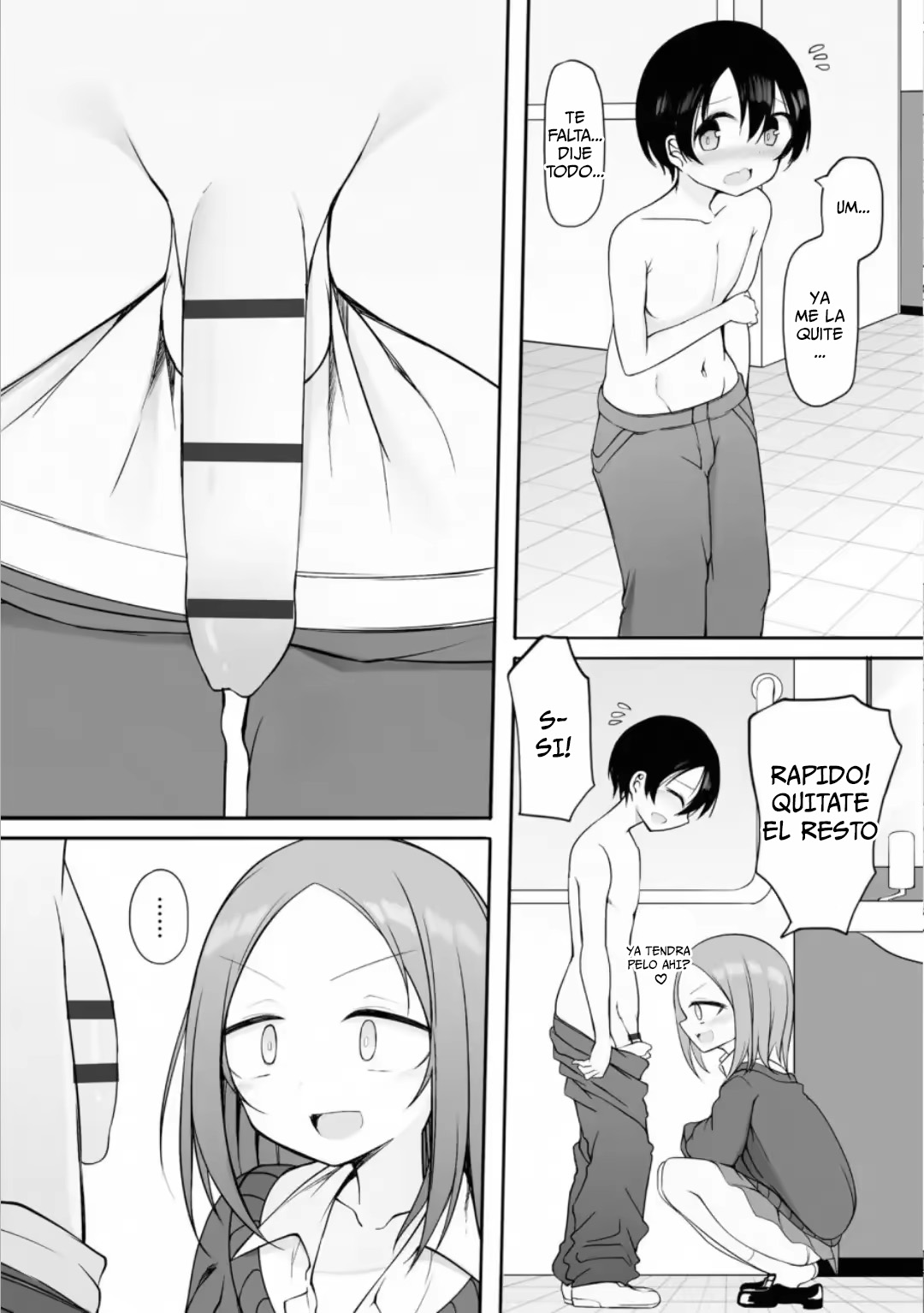 Rui-kun to Kinjo no Joshi Kousei no Onee-san Ch. 2｜Rui-kun y la terrorífica Onee-san de Preparatoria page 7 full